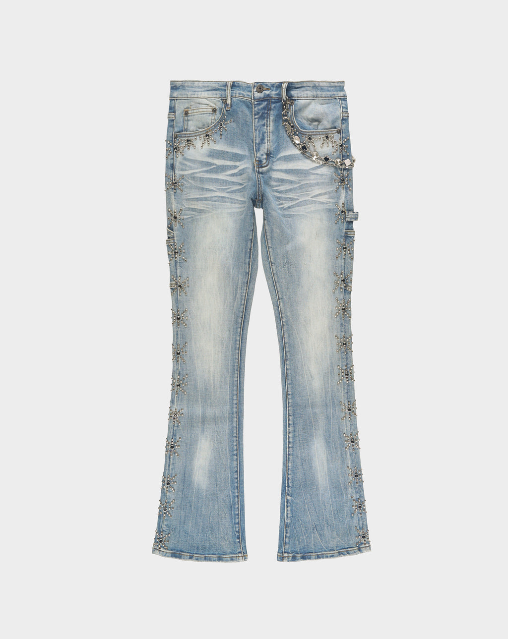 PRVT LBL Jean With Stones - Rule of Next Apparel
