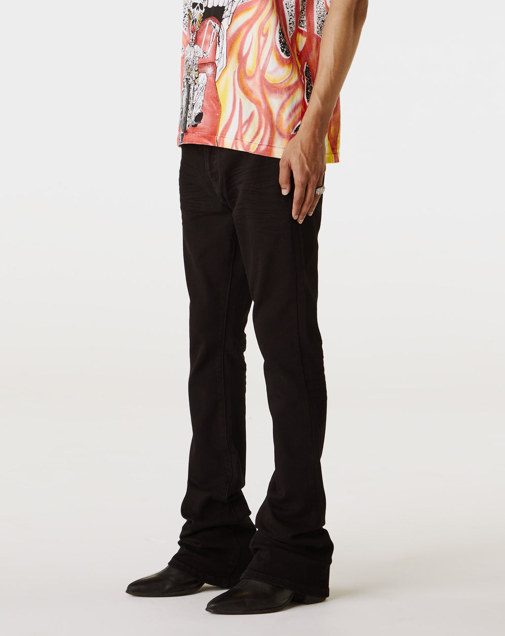 PRVT LBL Basic Flare Jean - Rule of Next Apparel