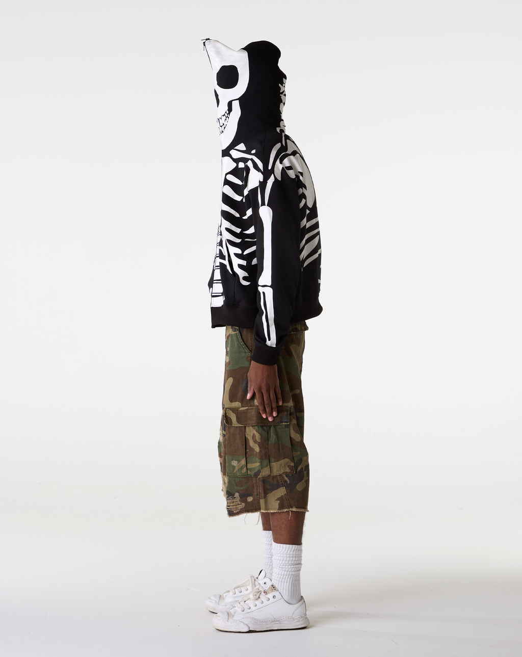 PRVT LBL Skeleton Glow Hoodie - Rule of Next Apparel