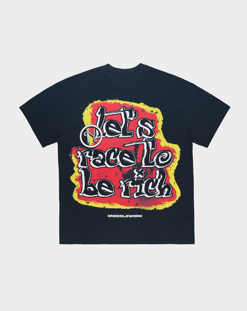 Needlework Race To Be Rich T-Shirt - Rule of Next Apparel