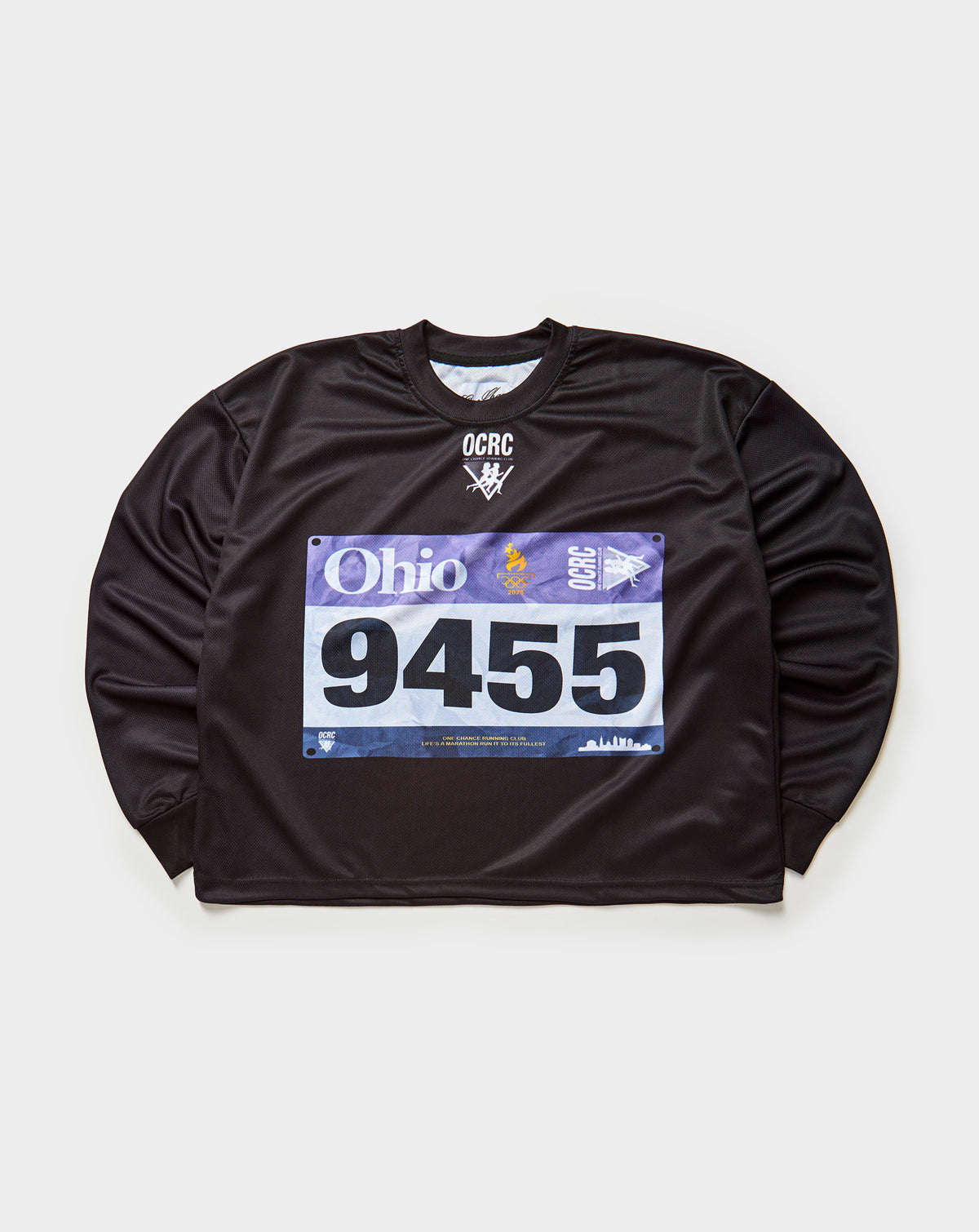 One Chance Running Club Mesh Long Sleeve. Underground Apparel. Rule of Next Streetwear.