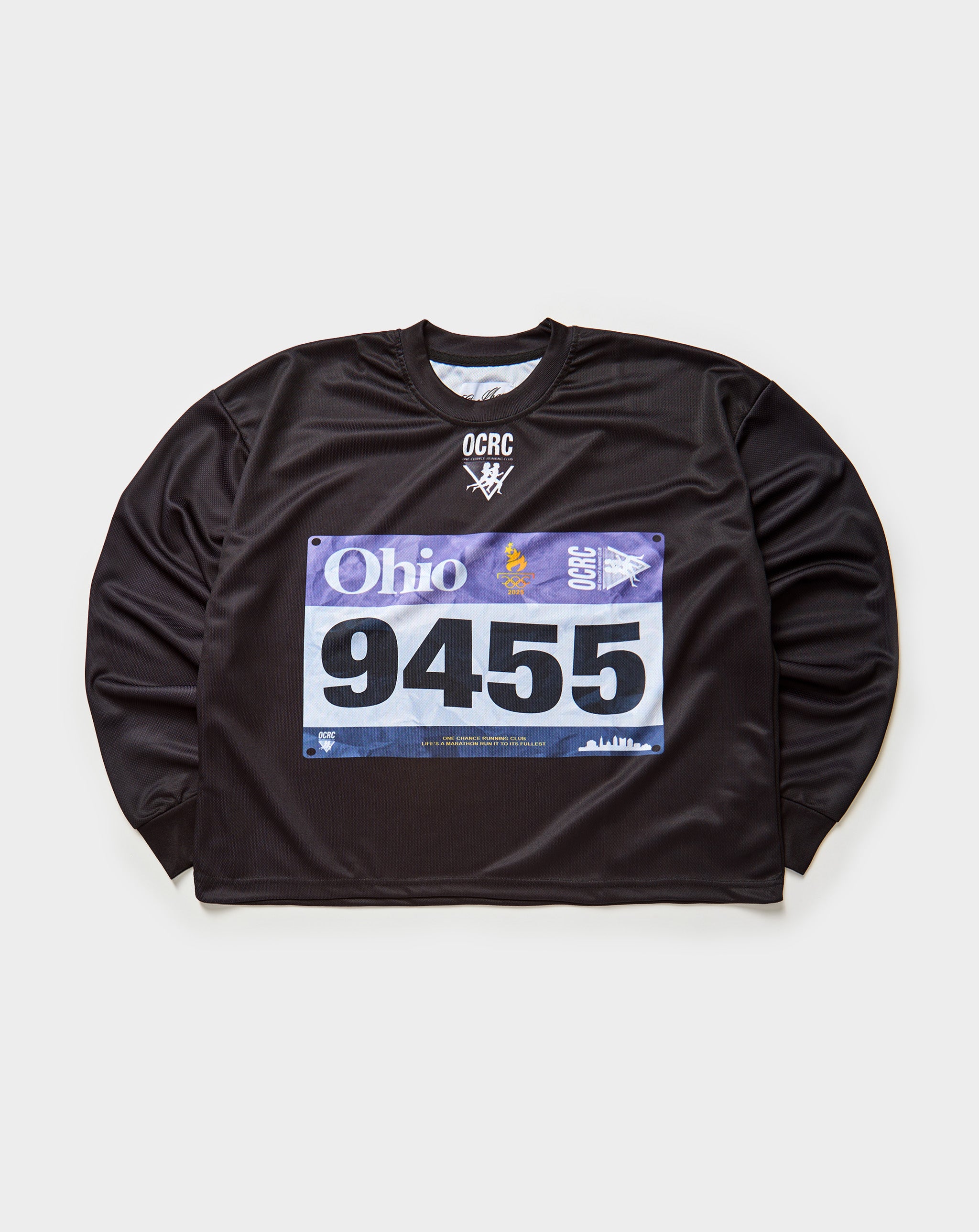 One Chance Running Club Mesh Long Sleeve. Underground Apparel. Rule of Next Streetwear.