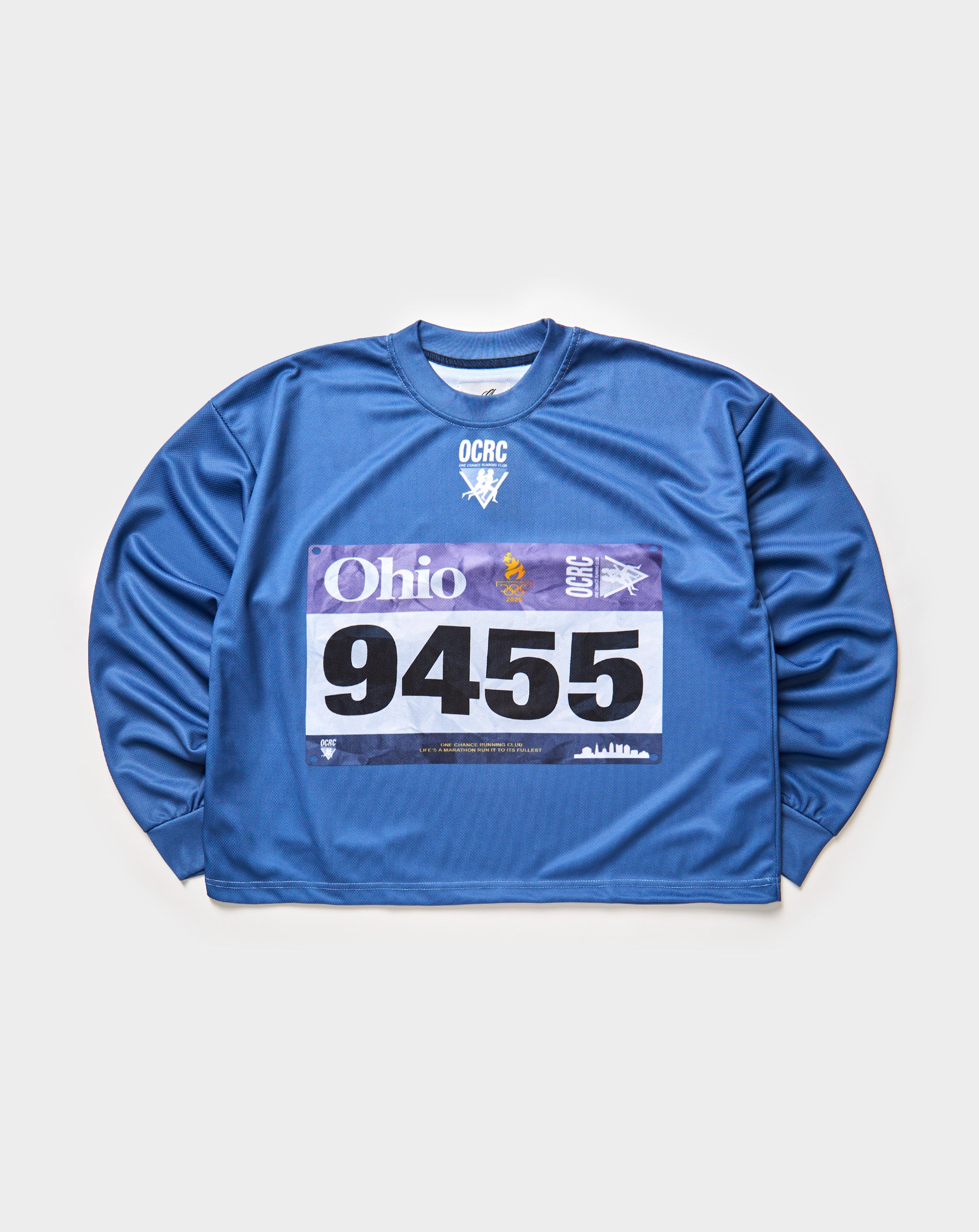 One Chance Running Club Mesh Long Sleeve. Underground Apparel. Rule of Next Streetwear.