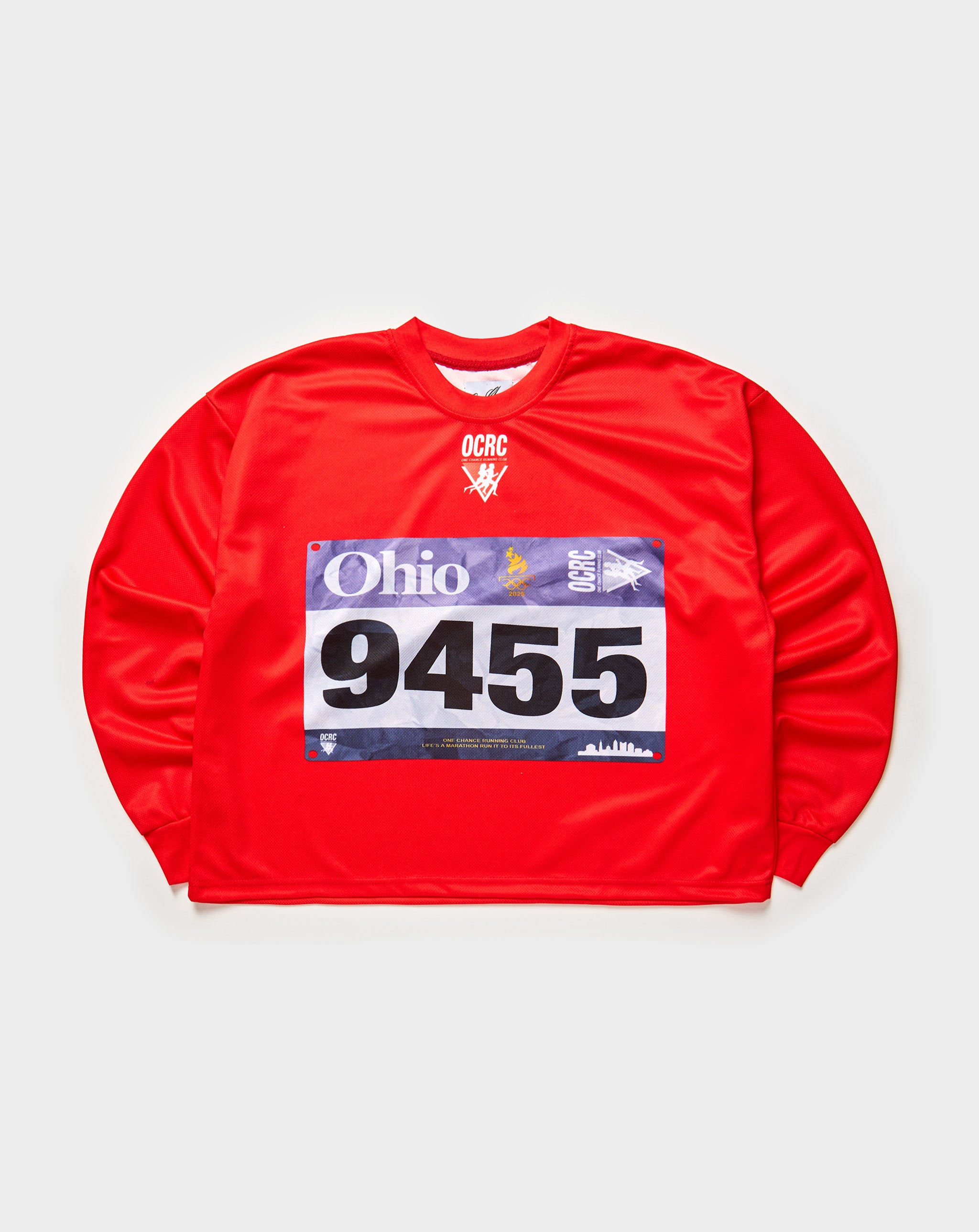 One Chance Running Club Mesh Long Sleeve. Underground Apparel. Rule of Next Streetwear.