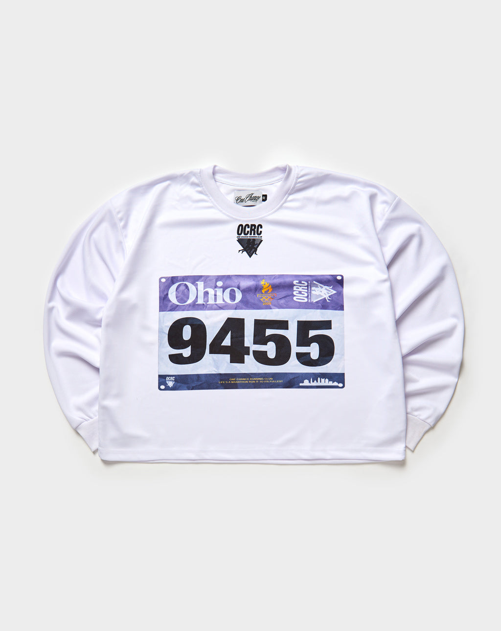 One Chance Running Club Mesh Long Sleeve. Underground Apparel. Rule of Next Streetwear.