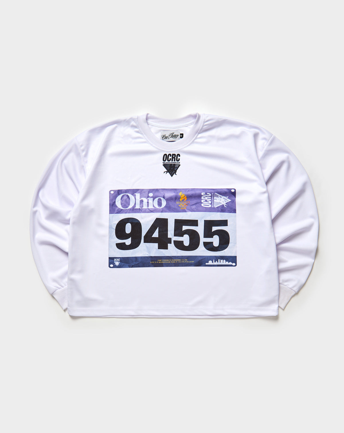 One Chance Running Club Mesh Long Sleeve. Underground Apparel. Rule of Next Streetwear.