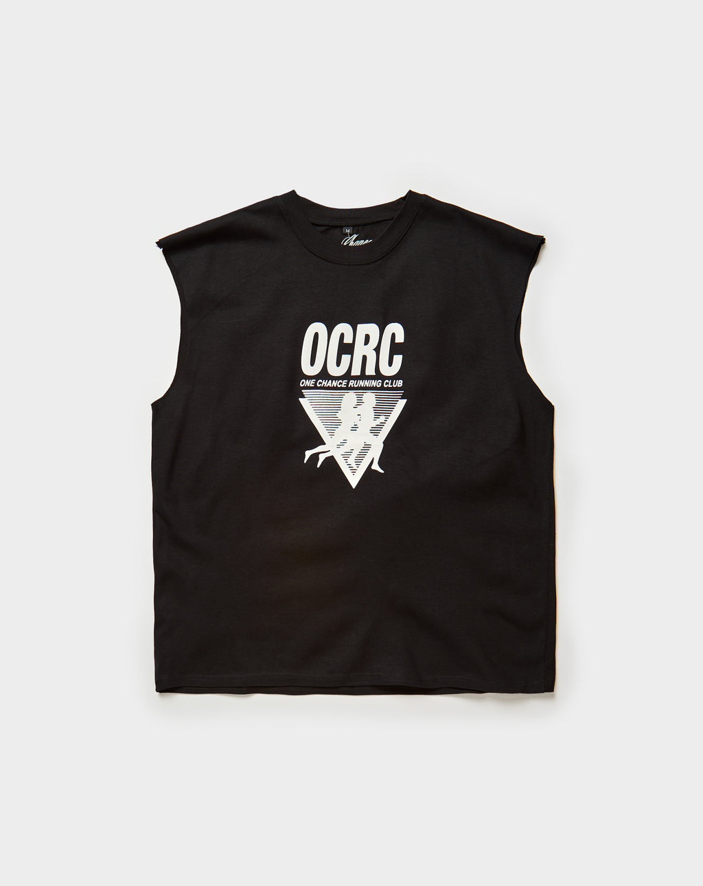 One Chance Running Club Sleeveless Tee. Underground Apparel. Rule of Next Streetwear.