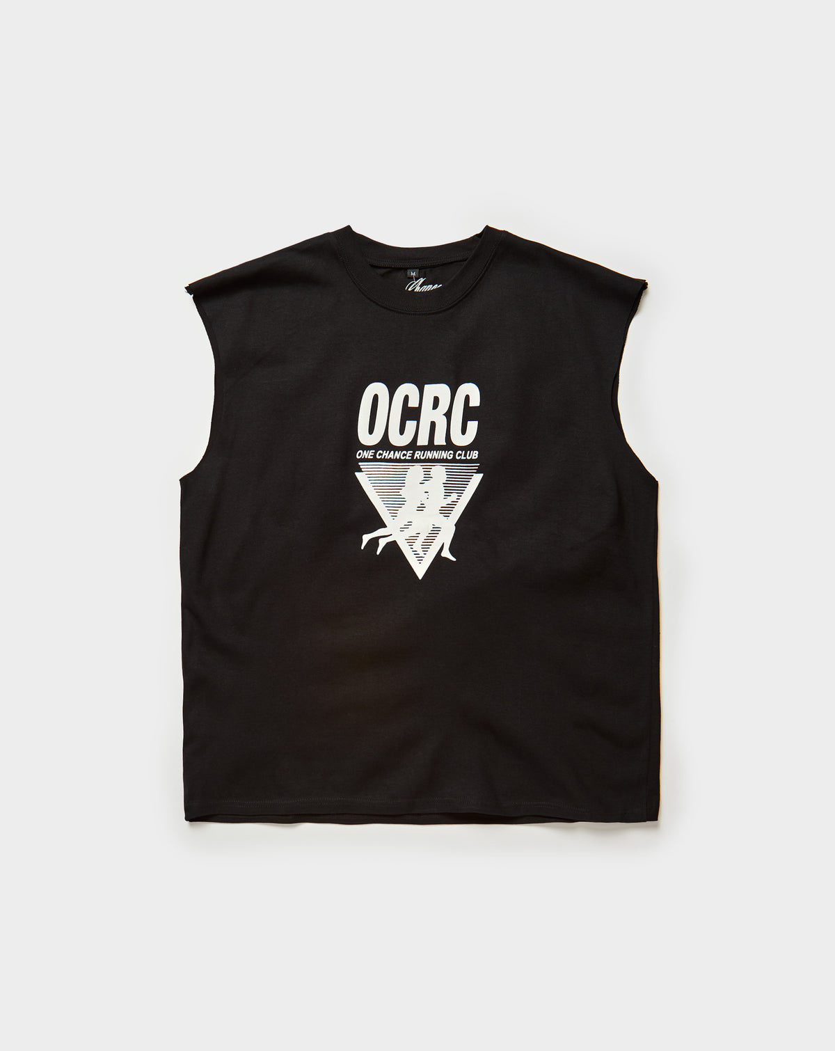 One Chance Running Club Sleeveless Tee. Underground Apparel. Rule of Next Streetwear.