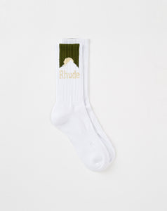 Rhude Mountain Logo Sock - Rule of Next Accessories