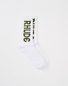 Rhude Verticle Logo Sock - Rule of Next Accessories