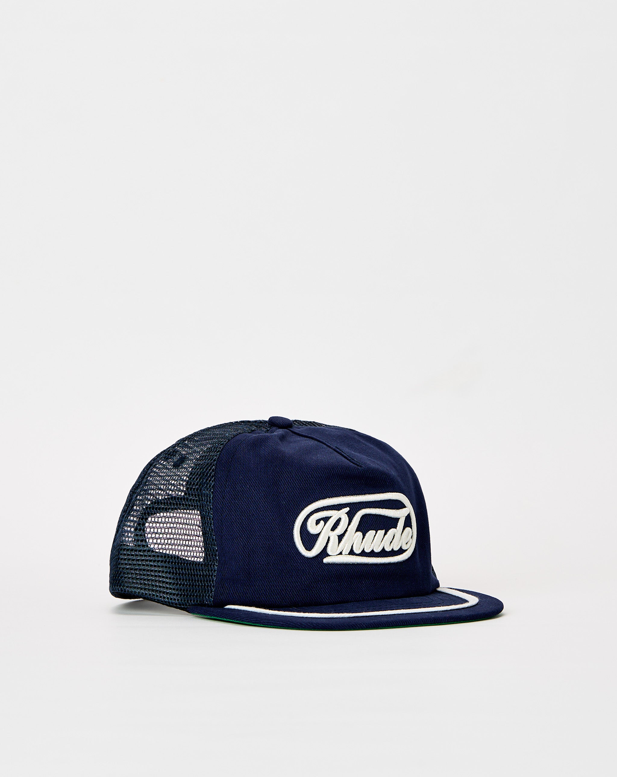 Rhude Patch Trucker Hat. Underground Accessories. Rule of Next Streetwear.