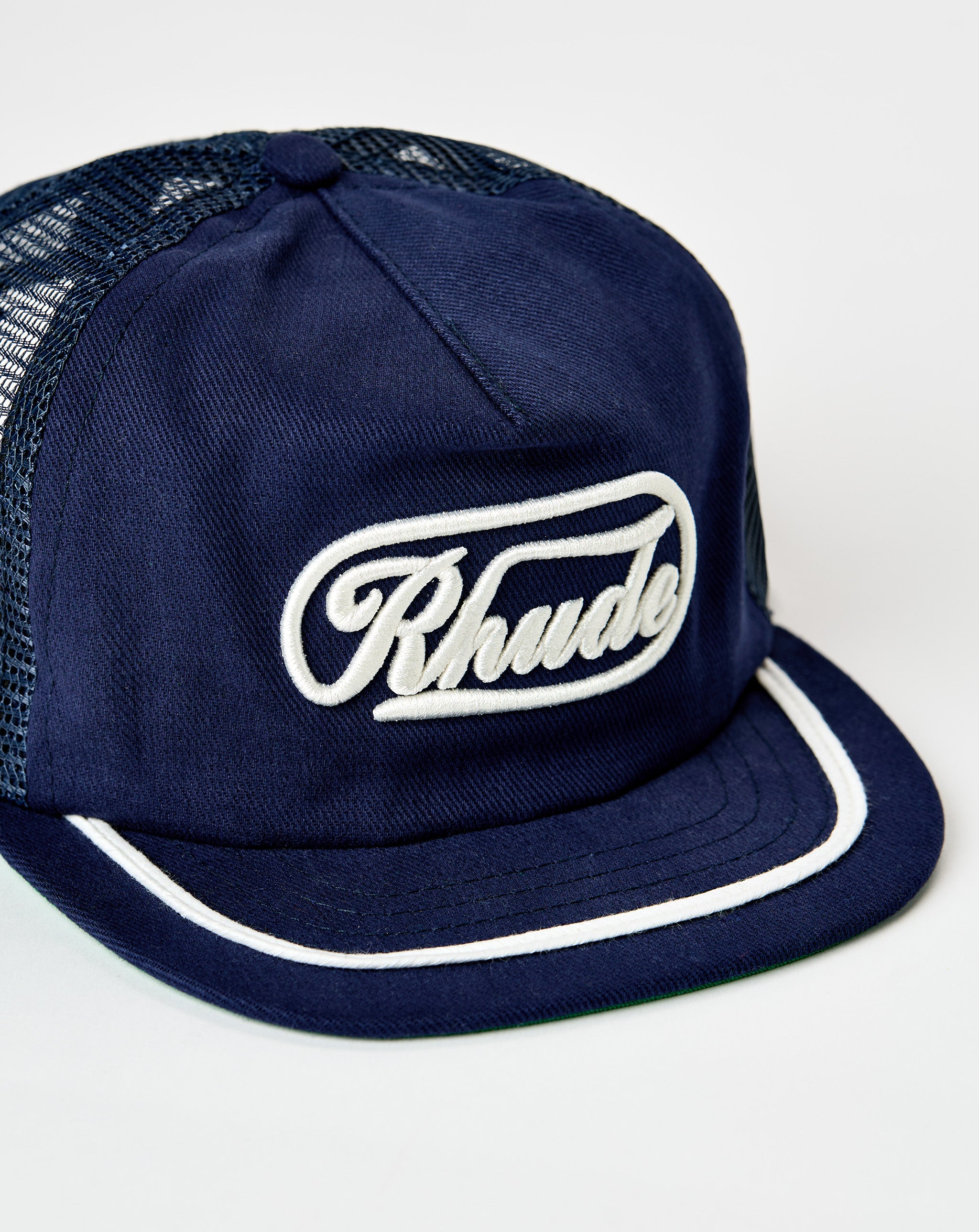 Rhude Patch Trucker Hat. Underground Accessories. Rule of Next Streetwear.