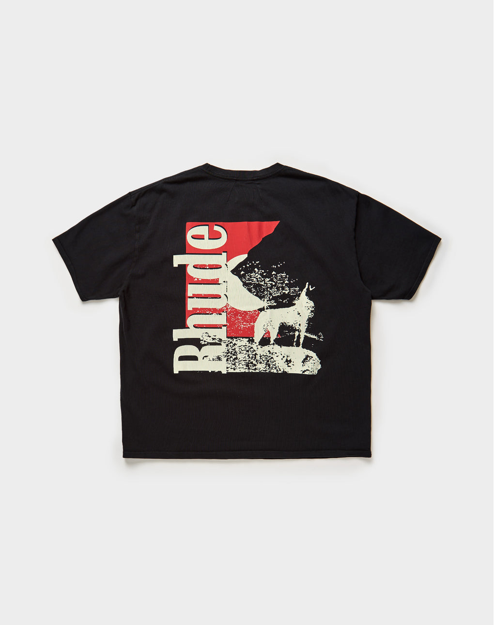 Rhude Moonlight Wolf Pocket T-Shirt. Underground Apparel. Rule of Next Streetwear.