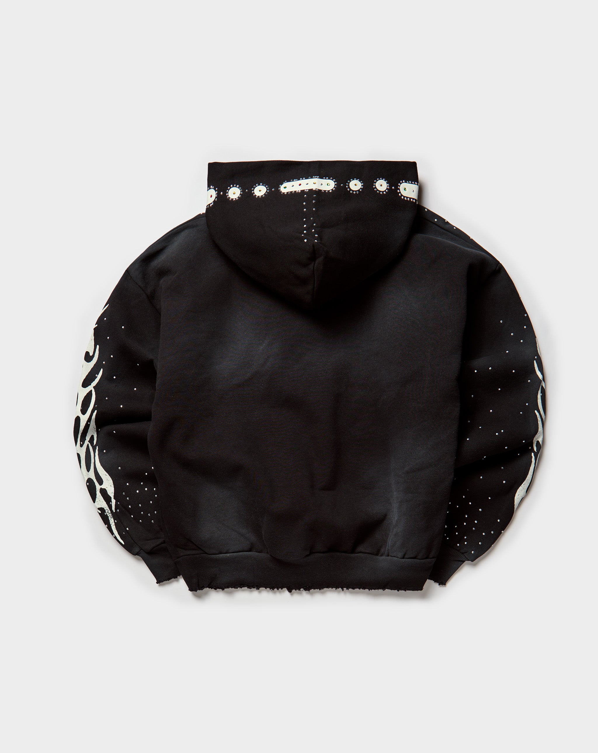 Needlework Rhinestone Hoodie - Rule of Next Apparel