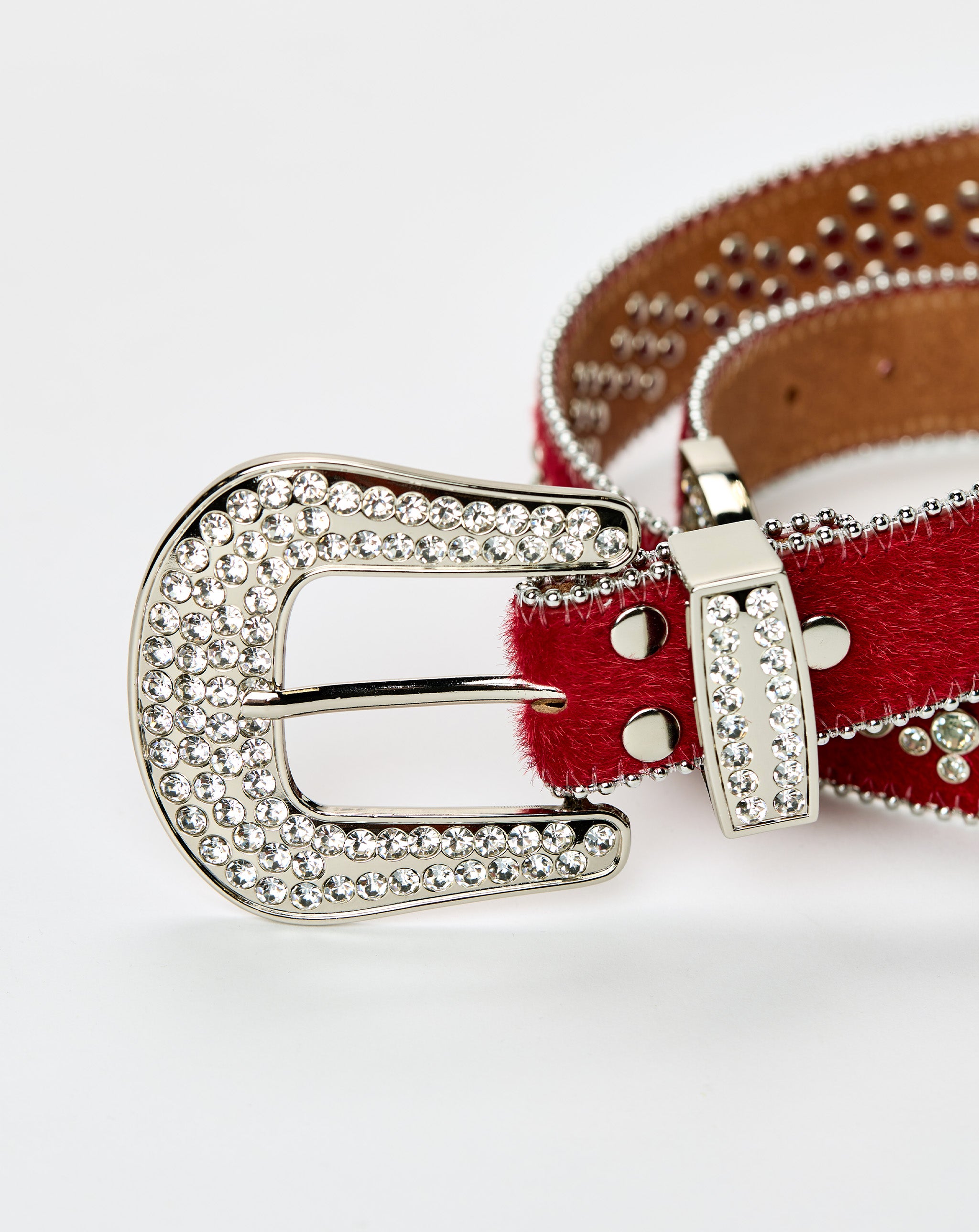 PRVT LBL Rhinetone Belt - Rule of Next Accessories
