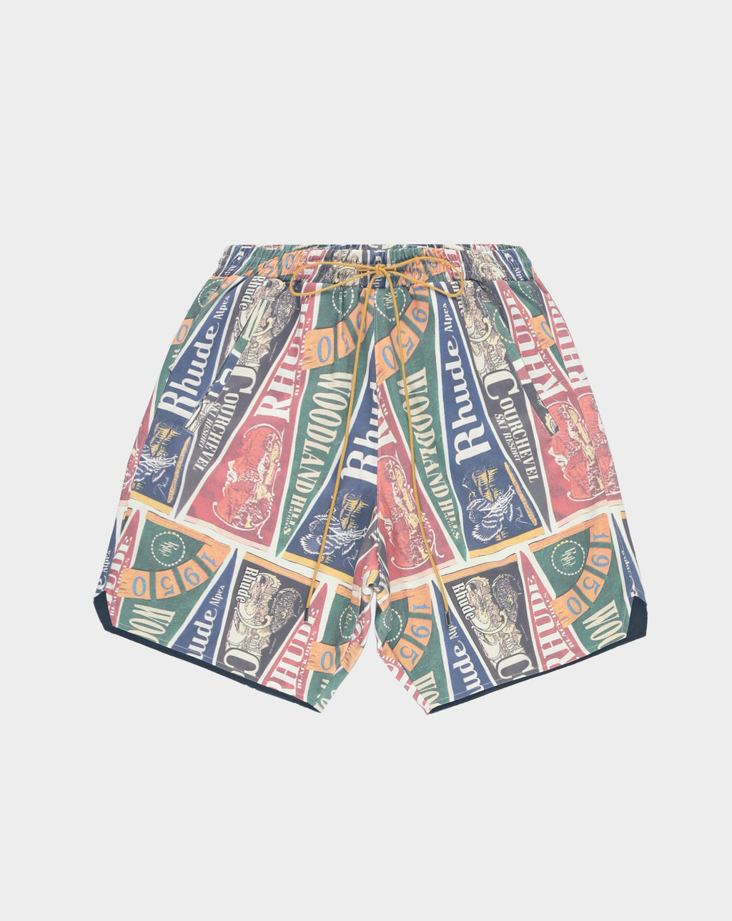 Rhude Collegiate Flag Twill Short - Rule of Next Apparel
