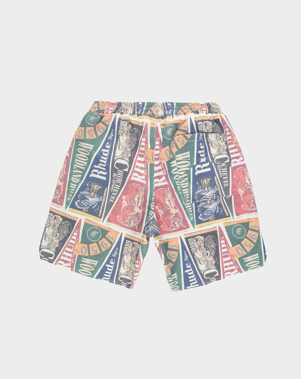 Rhude Collegiate Flag Twill Short - Rule of Next Apparel