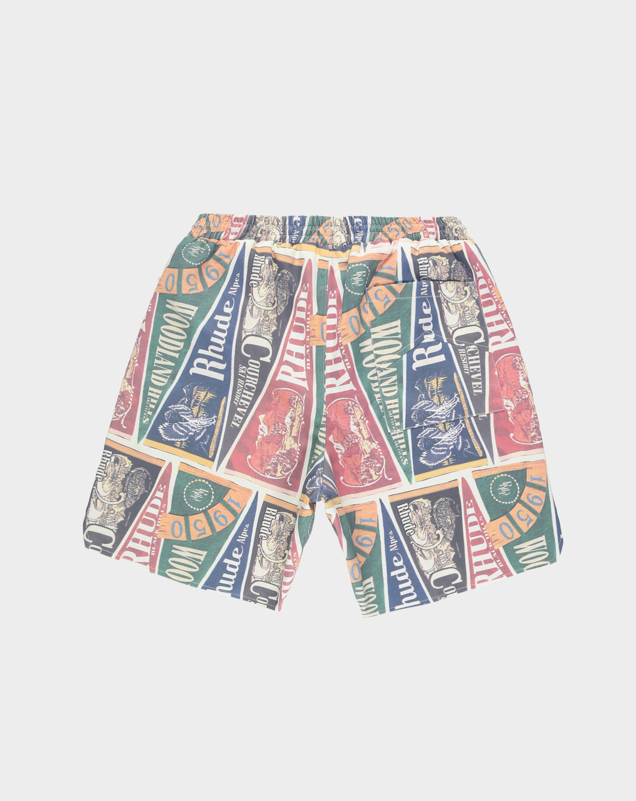 Rhude Collegiate Flag Twill Short - Rule of Next Apparel