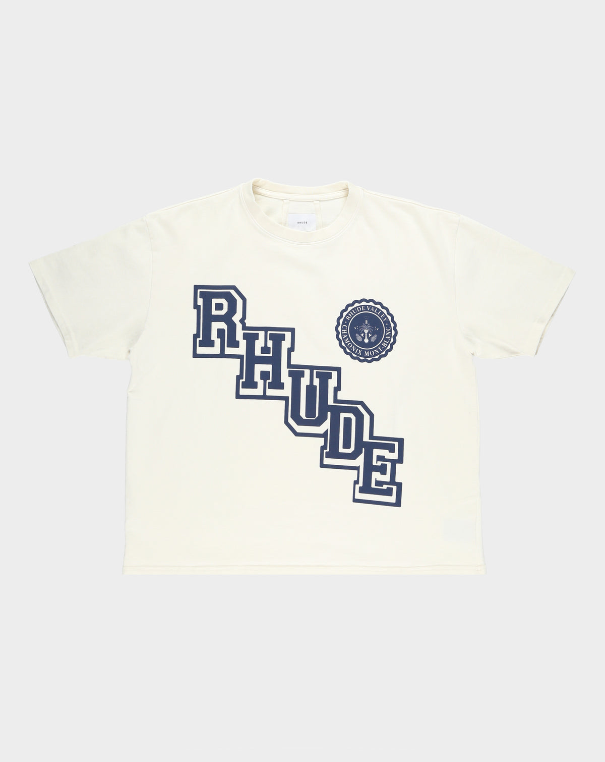 Rhude Rhude Collegiate Crest T-Shirt - Rule of Next Apparel