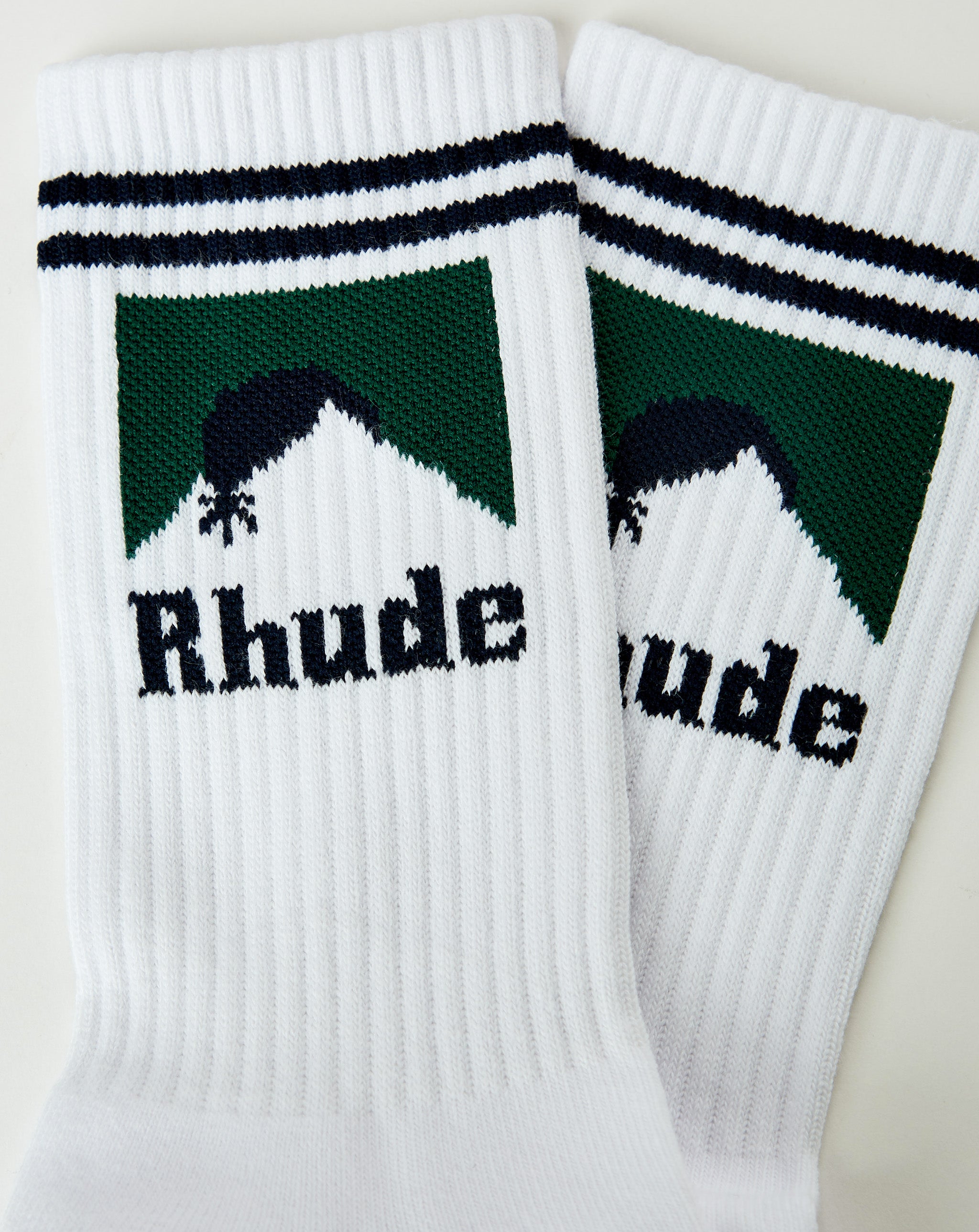 Rhude Striped Moonlight Socks - Rule of Next Accessories