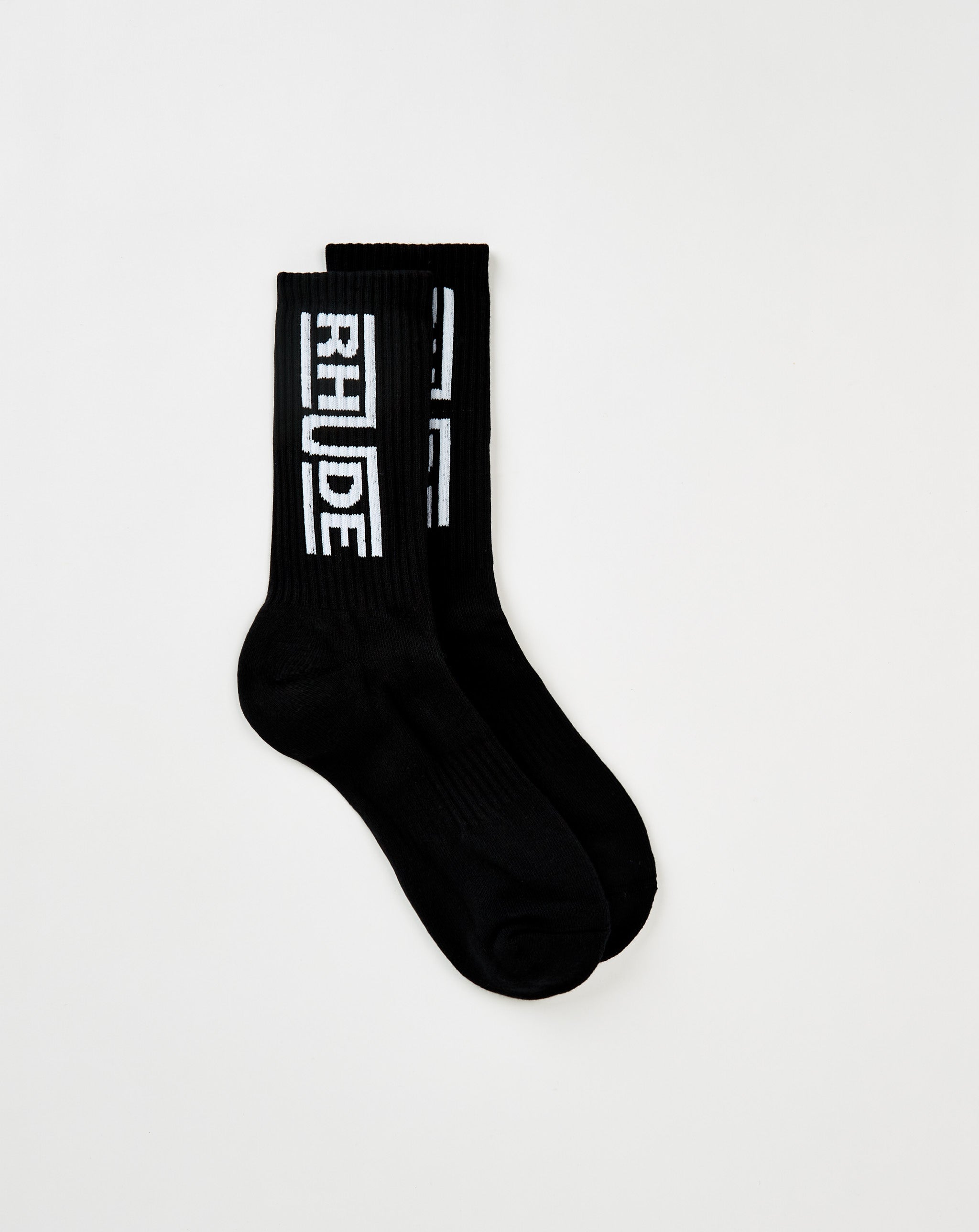 Rhude Rude Champions Logo Socks - Rule of Next Accessories