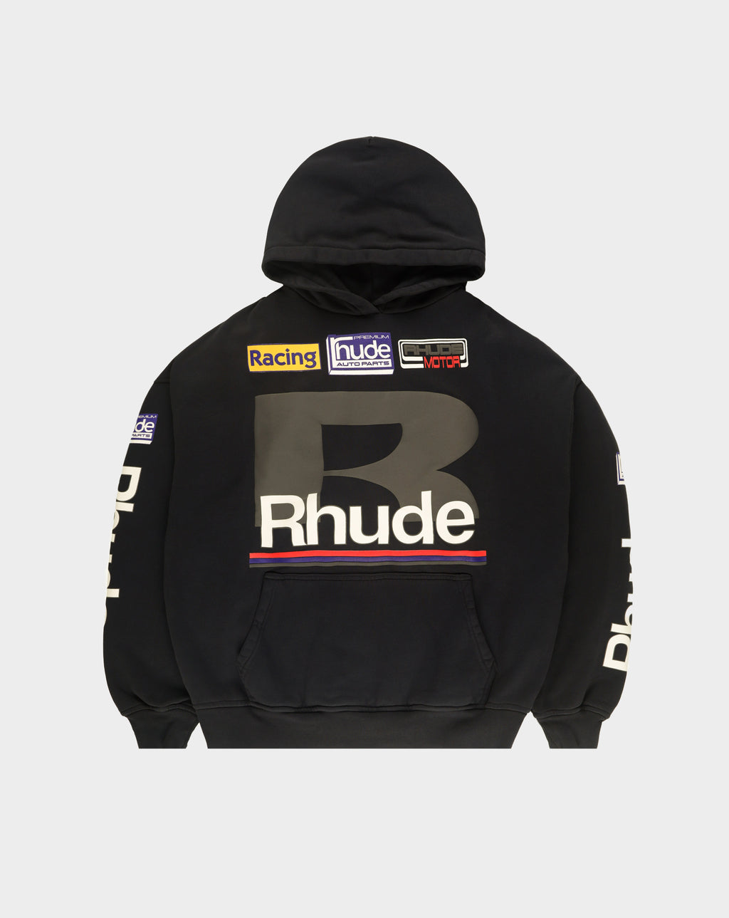 Rhude Petrol Patch Hoodie - Rule of Next Apparel