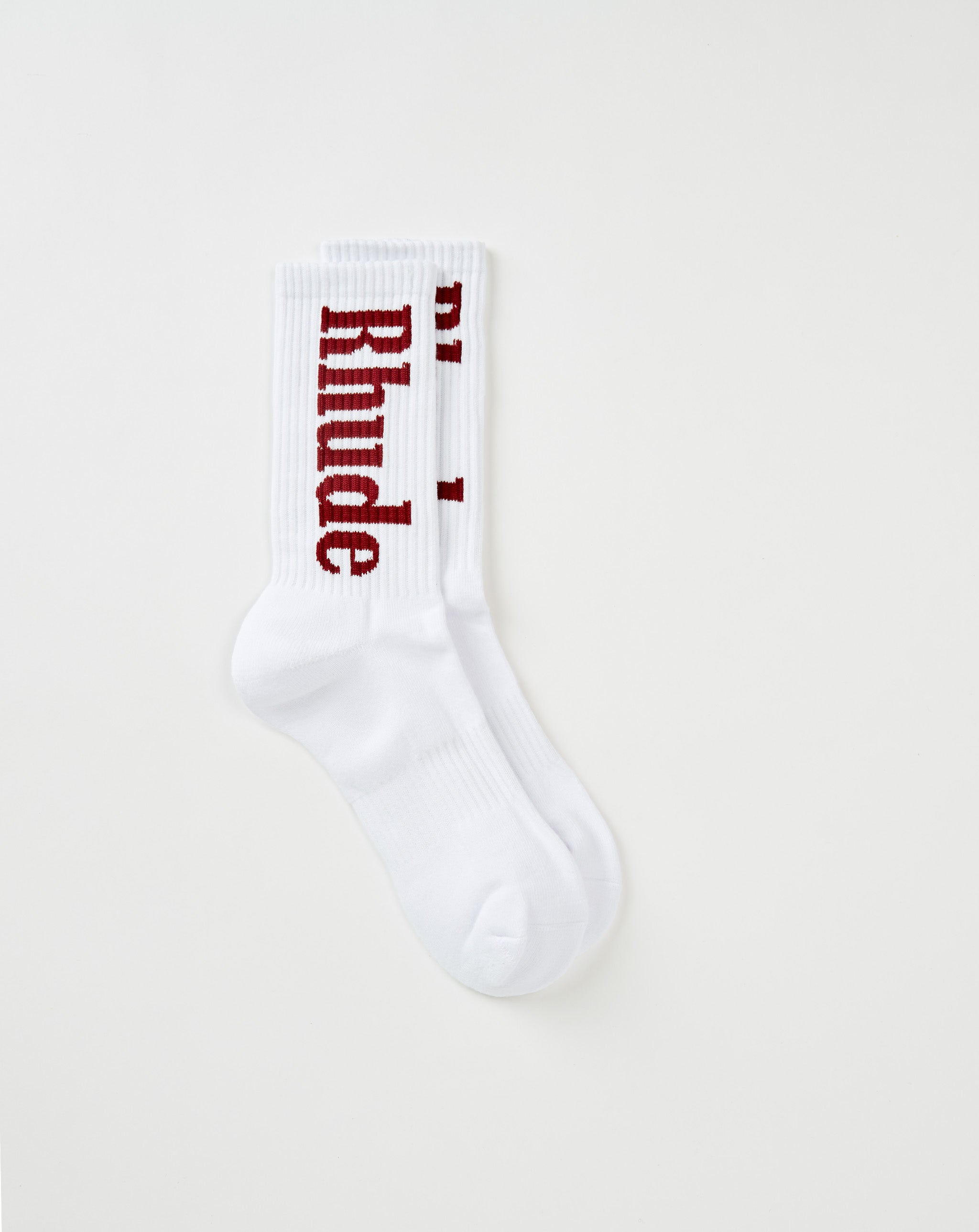 Rhude Rhude Vertical Logo Socks - Rule of Next Apparel