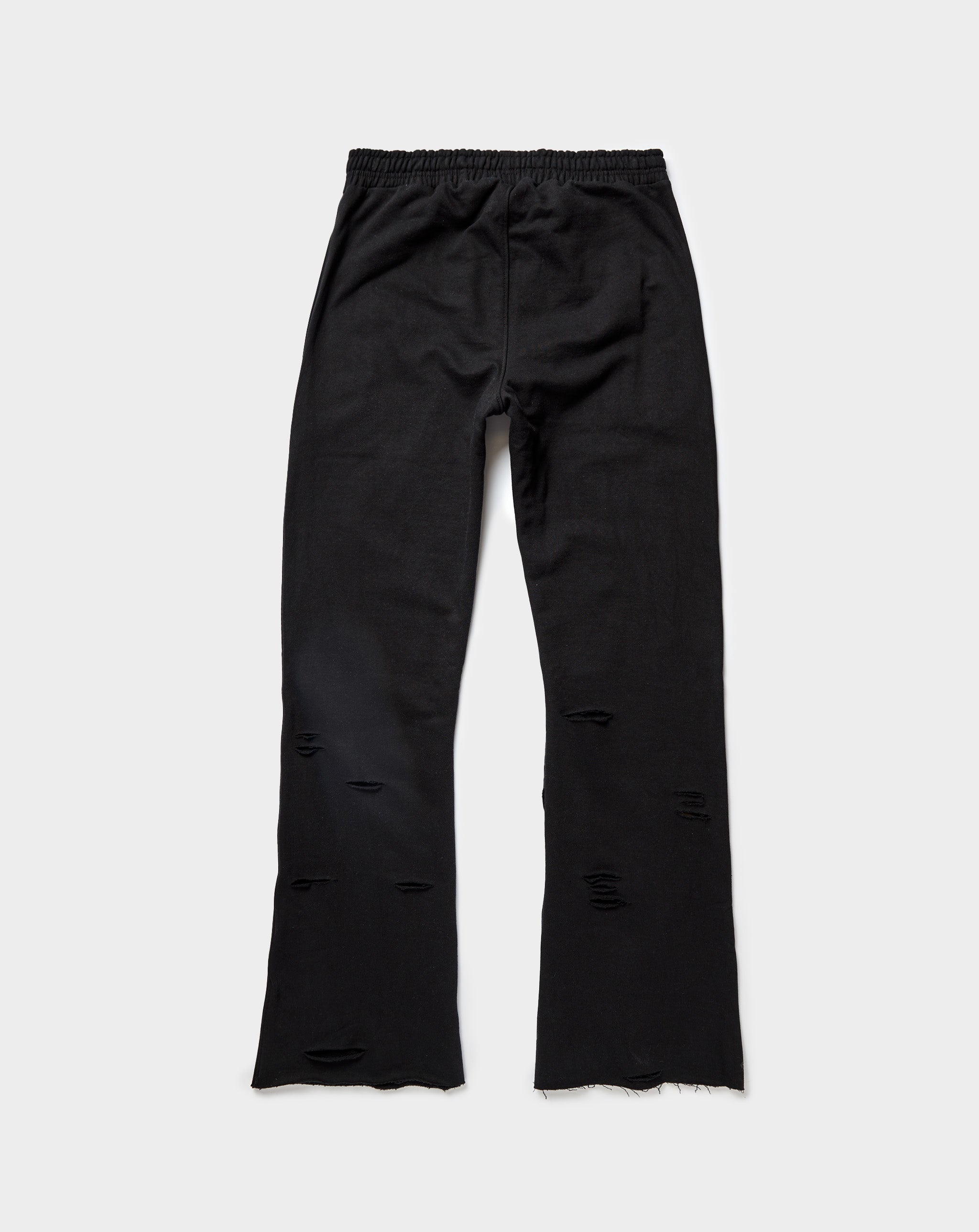 Ripped Rhinestones Sweatpants