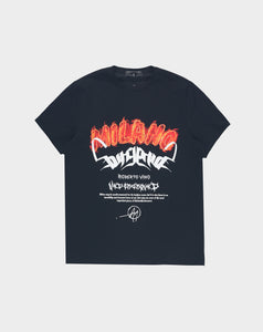 Roberto Vino Milano Milano Flame T-Shirt - Rule of Next Apparel