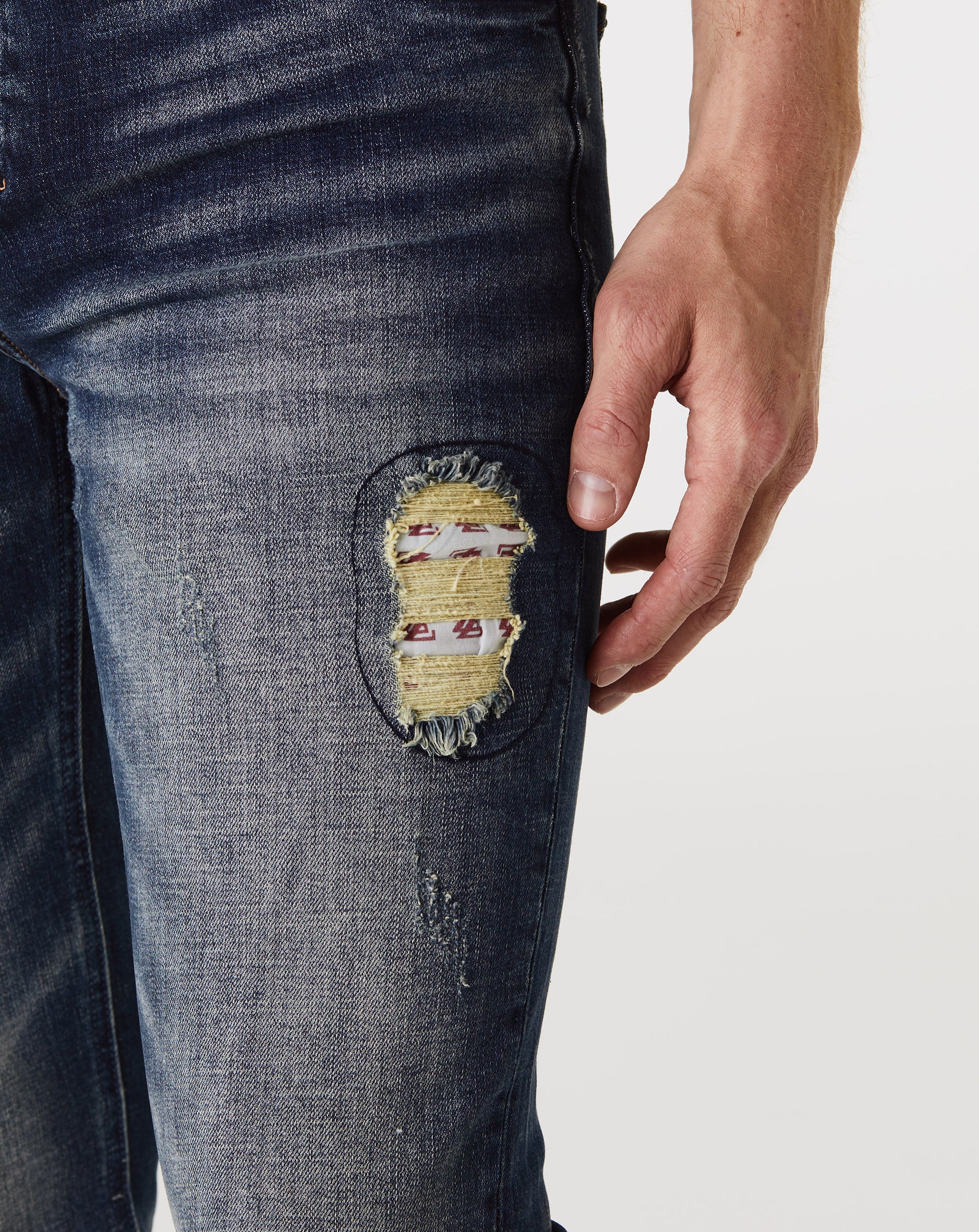Shabazz Santorini Stacked Jean - Rule of Next Apparel