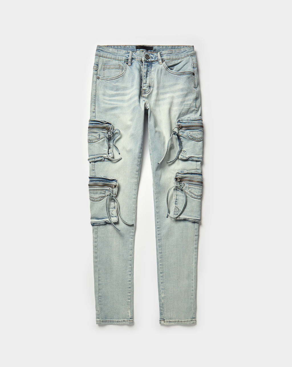 PRVT LBL Cargo Skinny in Light Blue