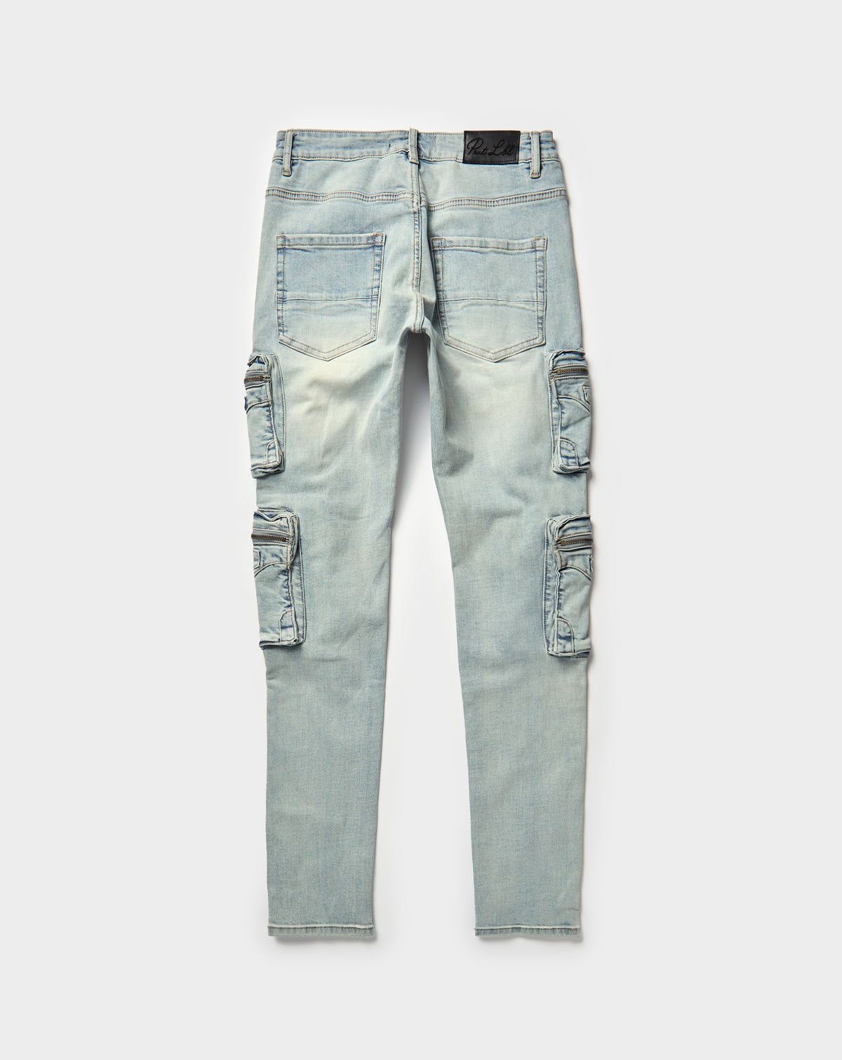 PRVT LBL Cargo Skinny in Light Blue