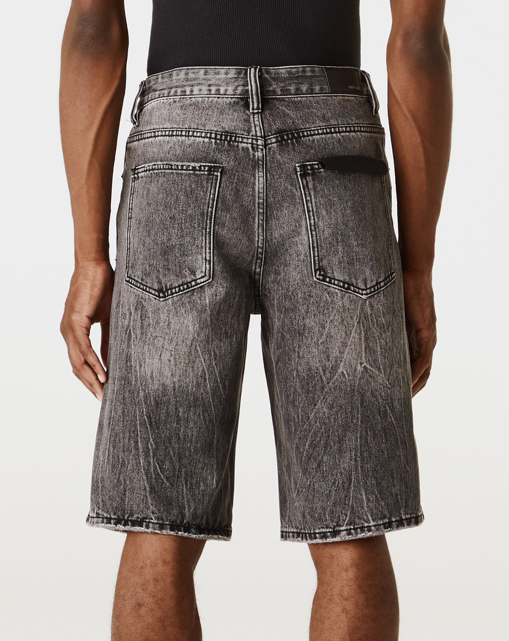 PRVT LBL Distressed Denim Short - Rule of Next Apparel