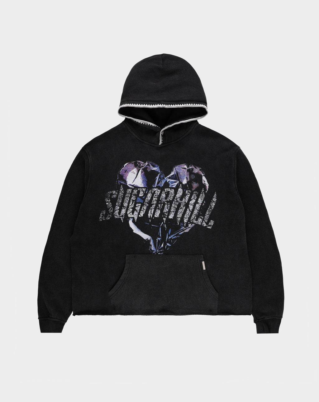 Sugarhill Vampiric Raw Hem Hoodie - Rule of Next Apparel