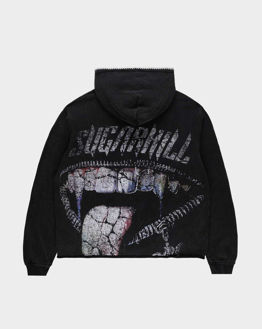 Sugarhill Vampiric Raw Hem Hoodie - Rule of Next Apparel
