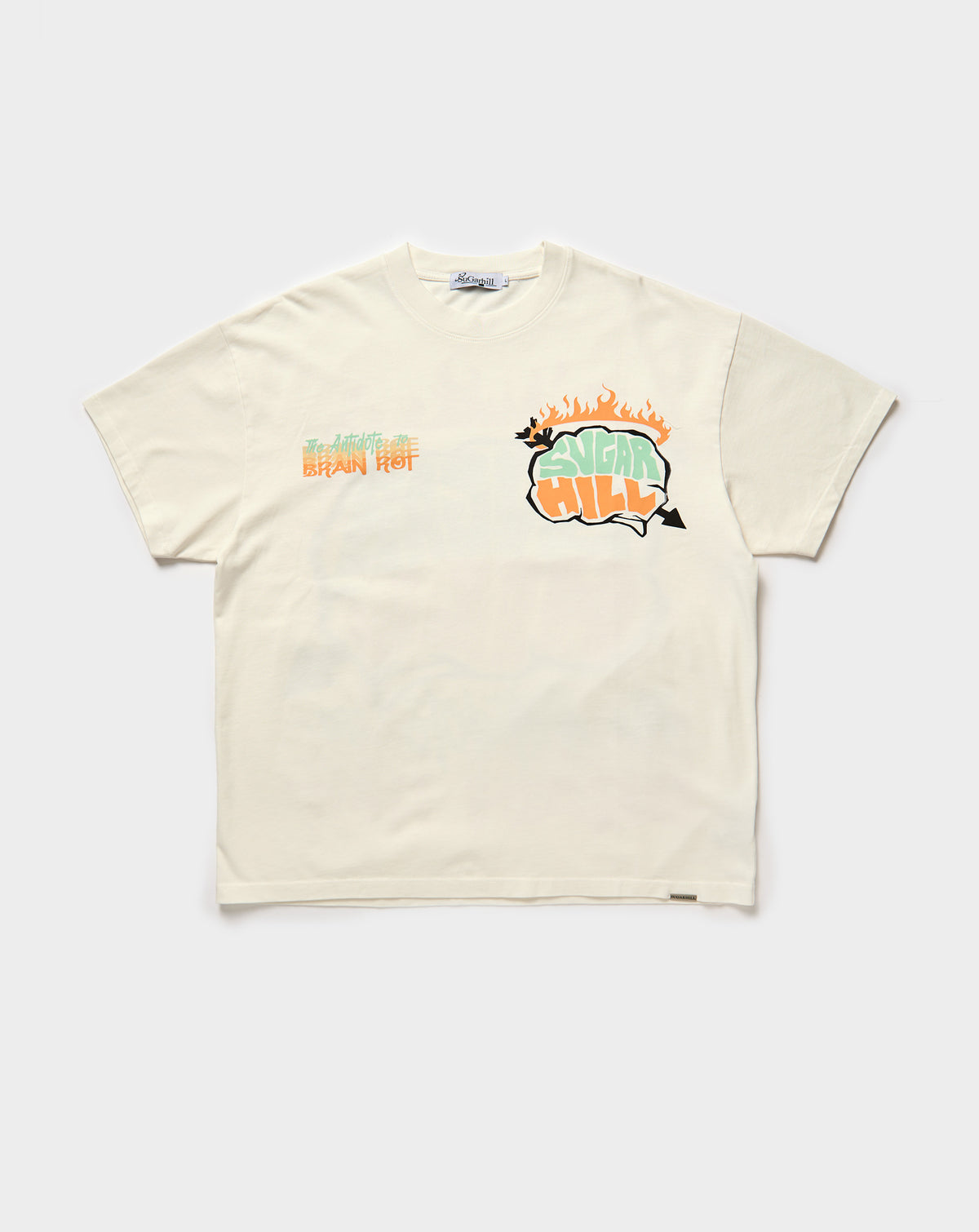 Sugarhill Brain Rot T-Shirt. Underground Apparel. Rule of Next Streetwear.