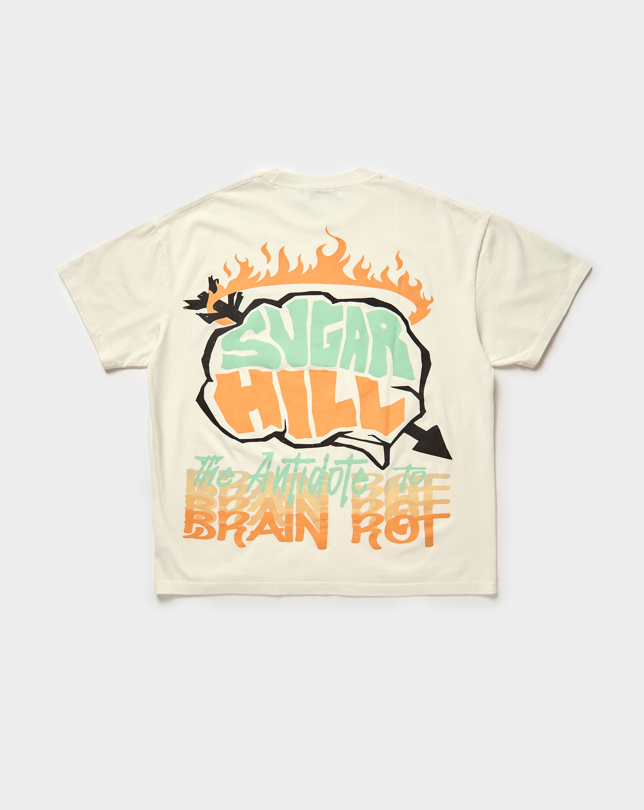 Sugarhill Brain Rot T-Shirt. Underground Apparel. Rule of Next Streetwear.