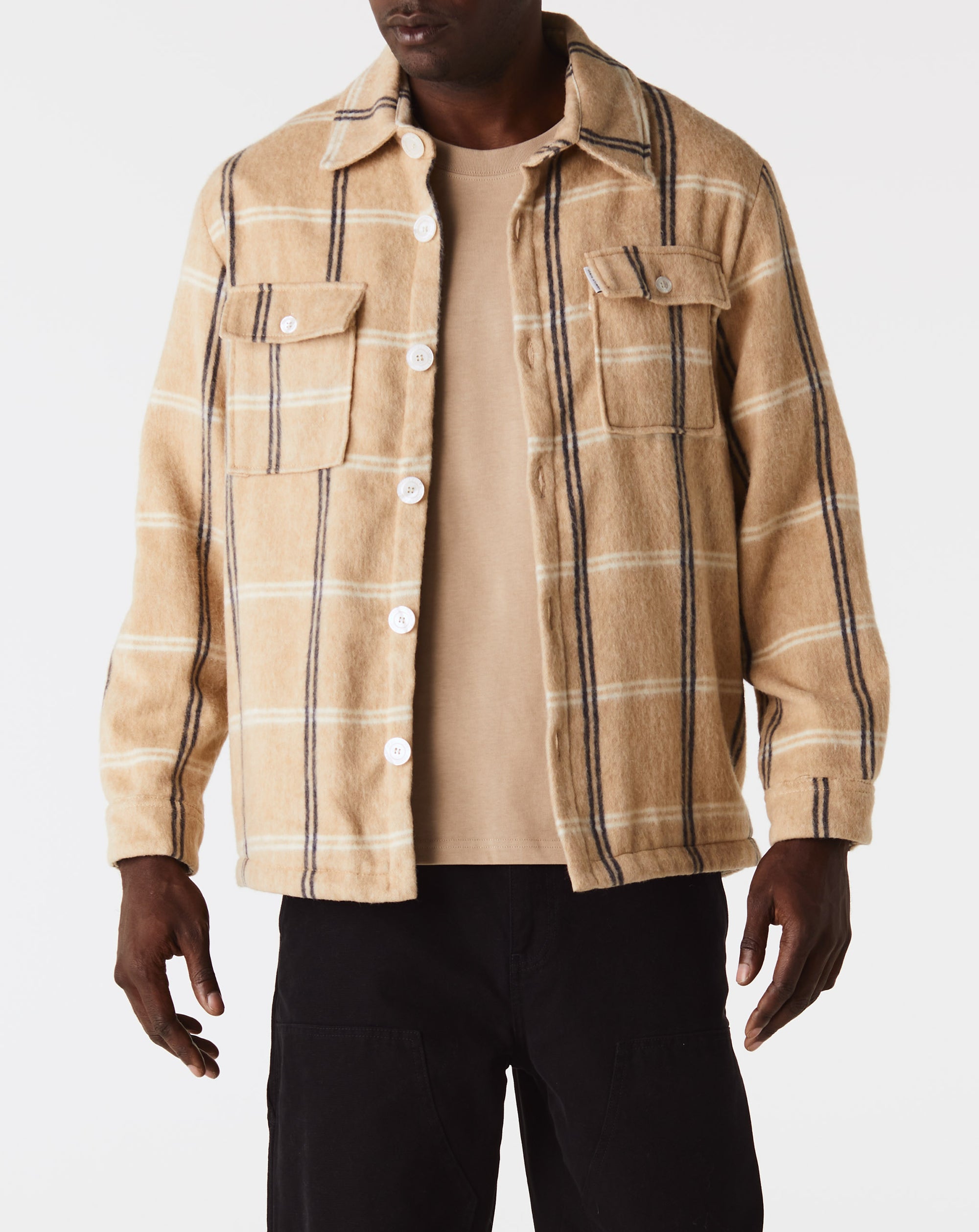 Family First Quadri Shirt Jacket - Rule of Next Apparel