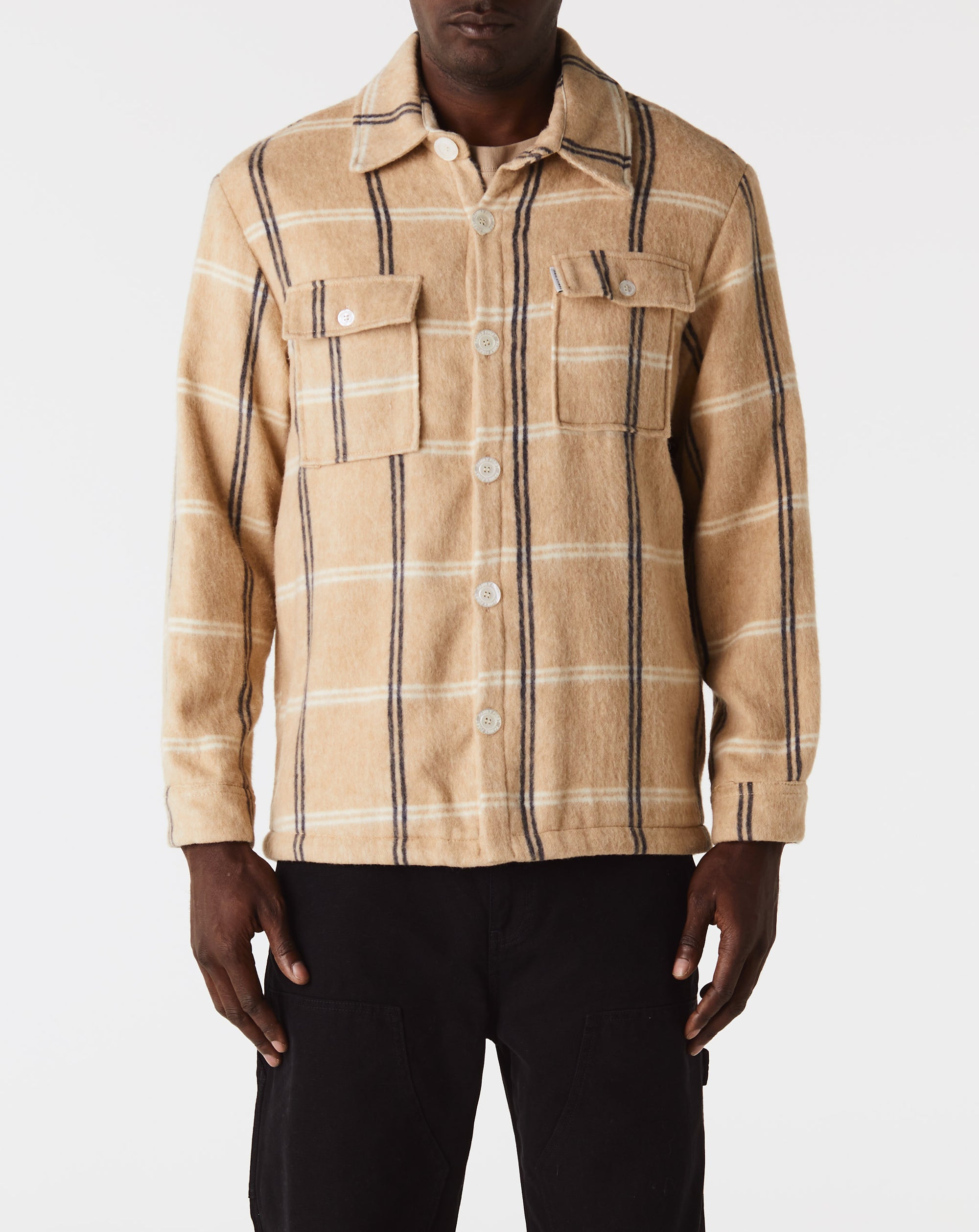 Family First Quadri Shirt Jacket - Rule of Next Apparel