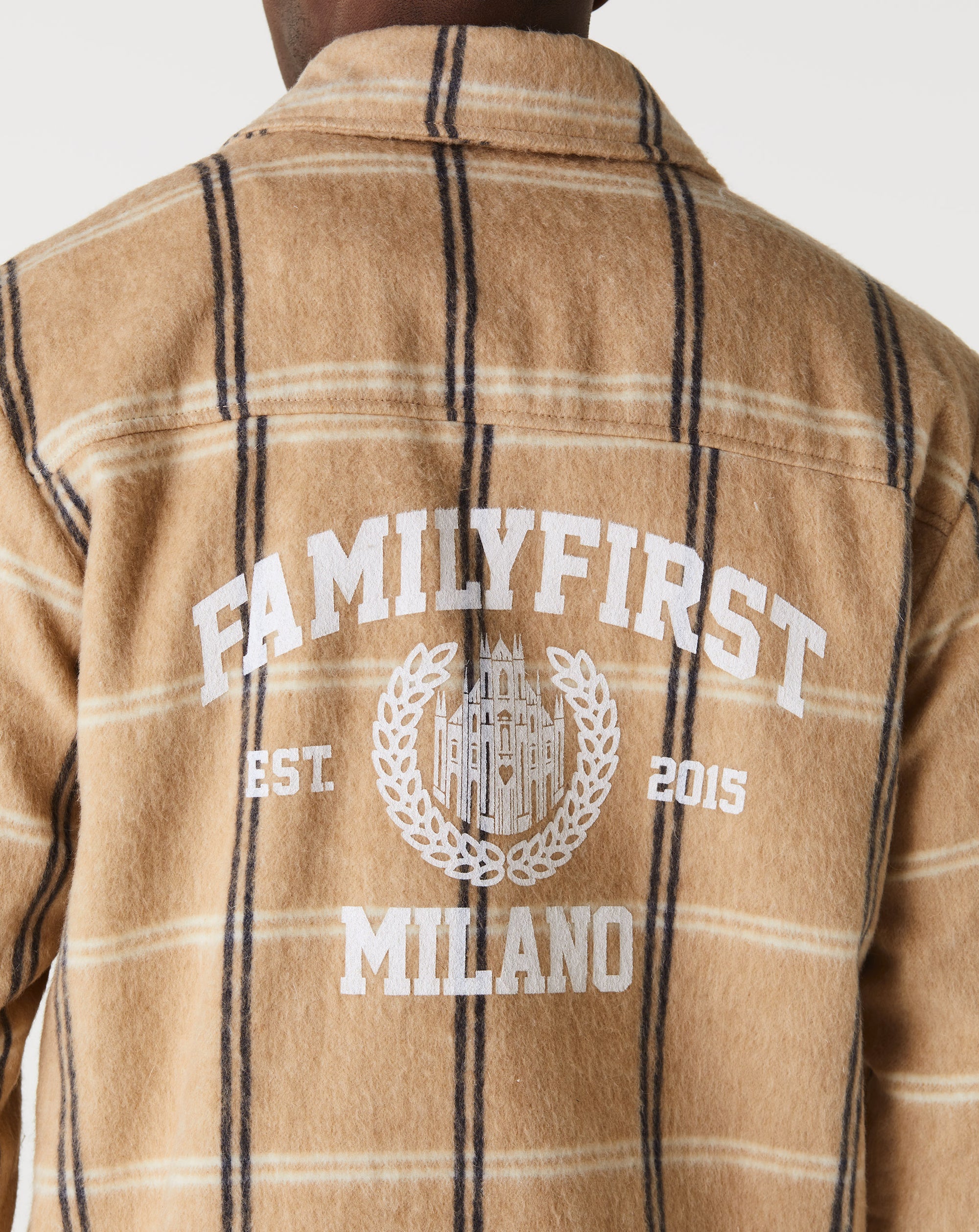 Family First Quadri Shirt Jacket - Rule of Next Apparel