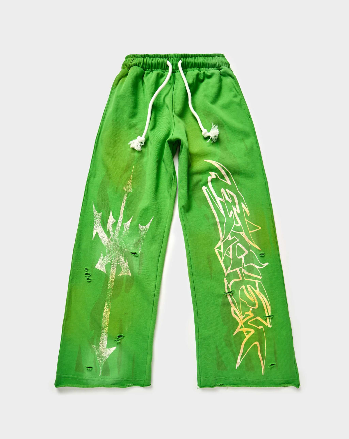 Elohm Shine Sweatpants in Green