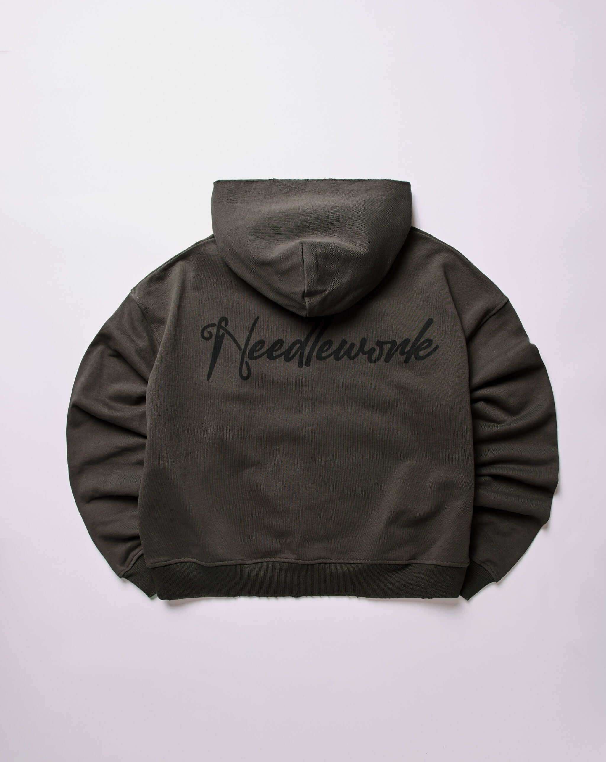 Needlework - Silent Prayer Hoodie - Charcoal Underground