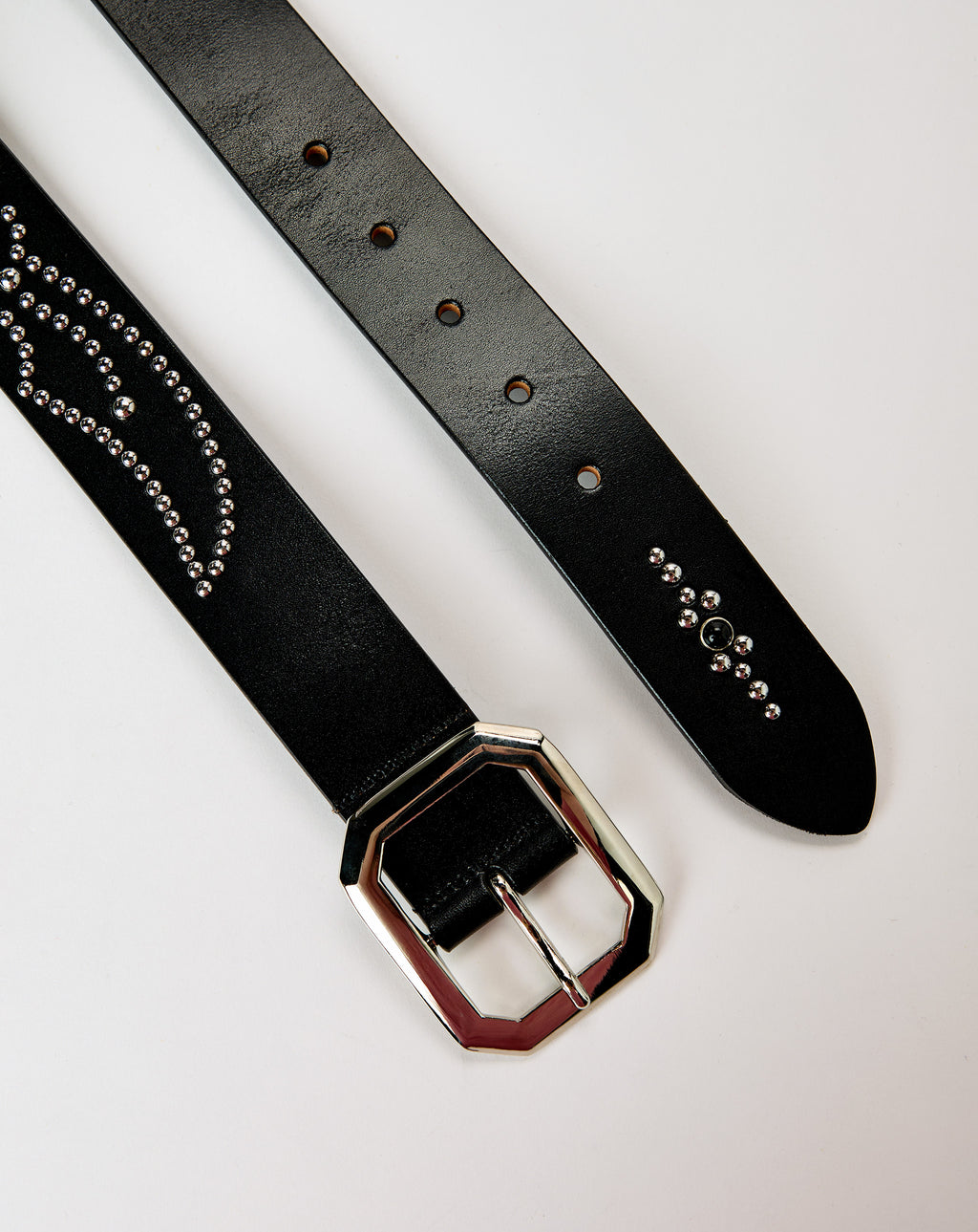PRVT LBL Silver Studs Belt - Rule of Next Accessories