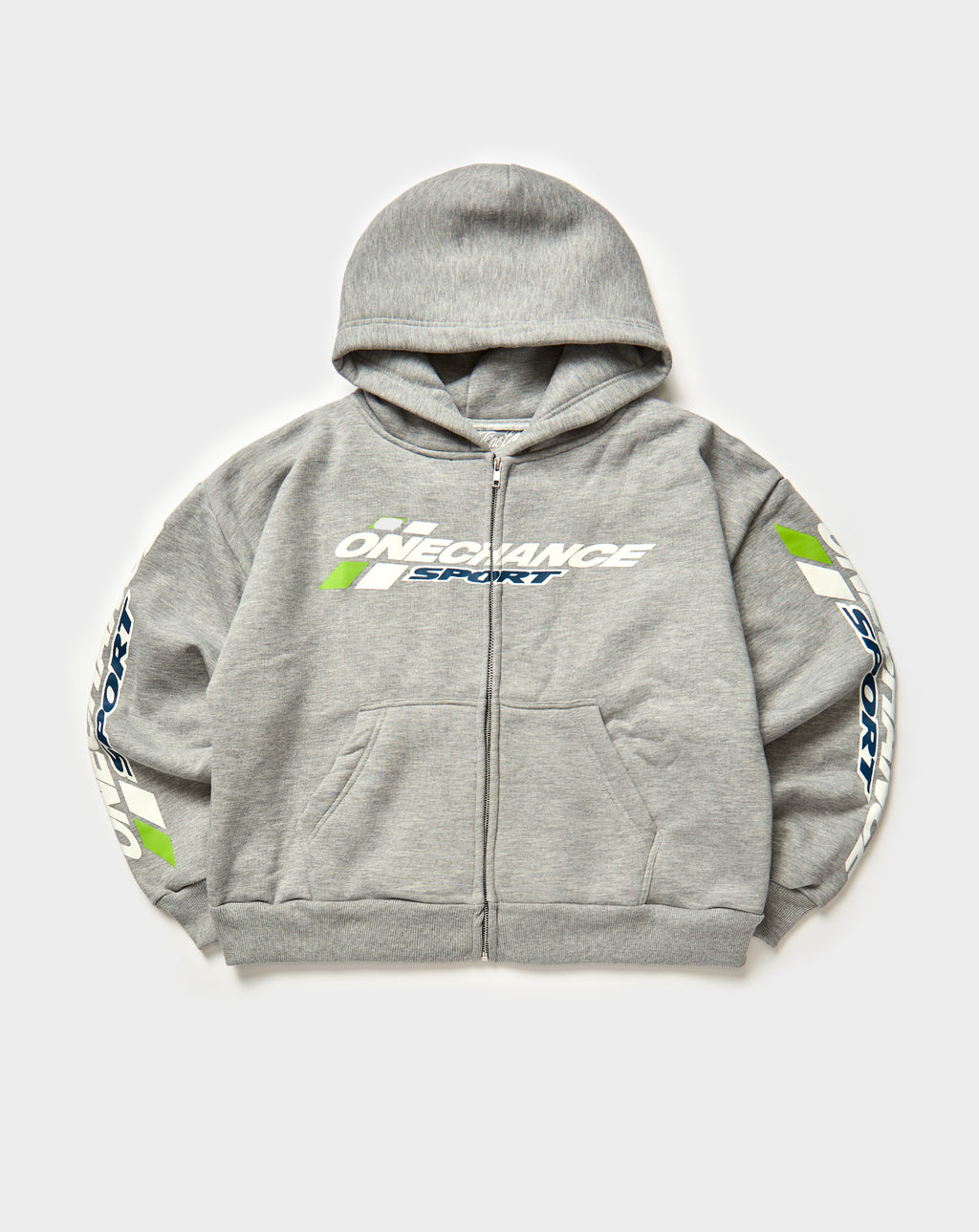 One Chance Sport Zip Up. Underground Apparel. Rule of Next Streetwear.