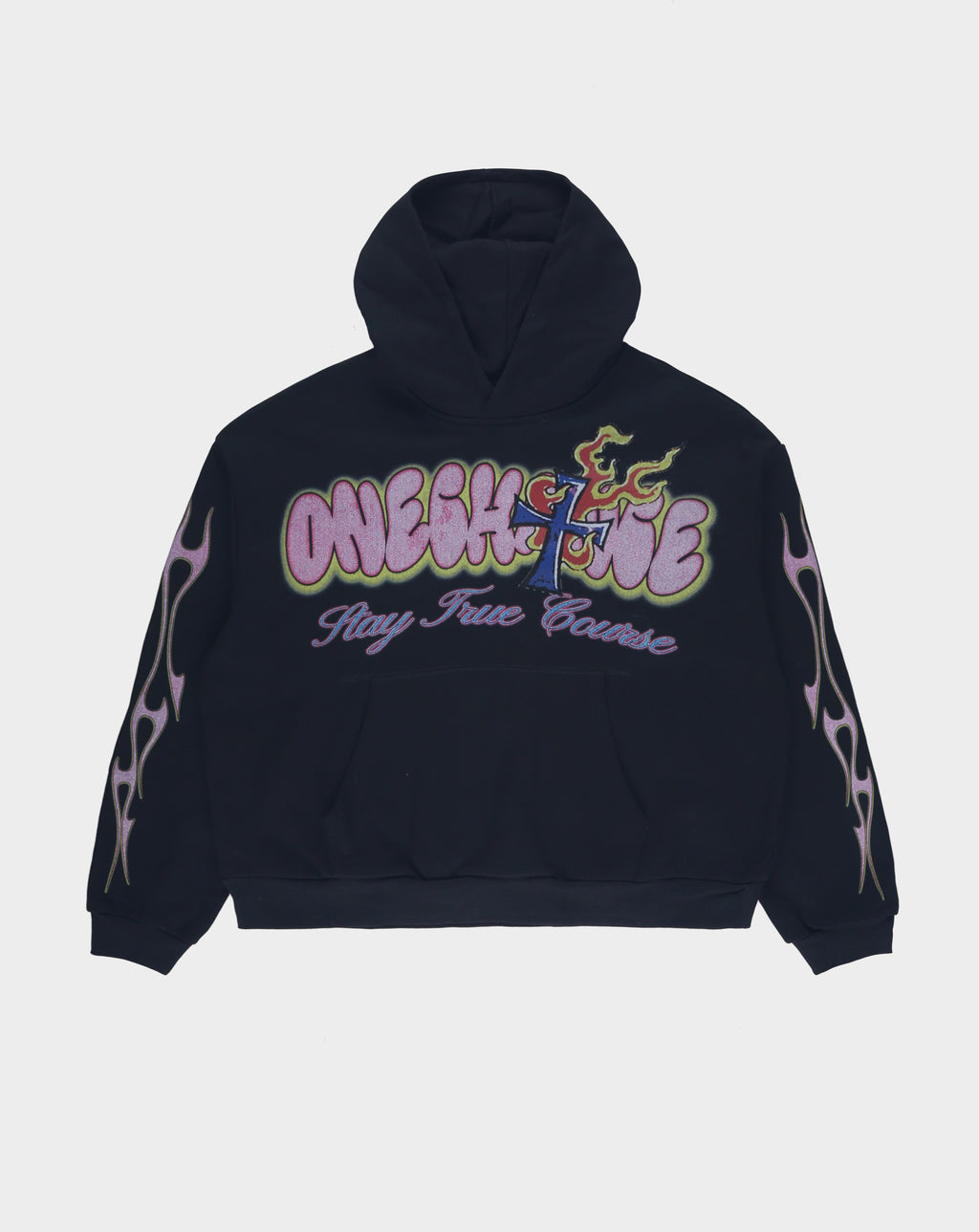 One Chance Stay True Course Hoodie. Underground Apparel. Rule of Next Streetwear.
