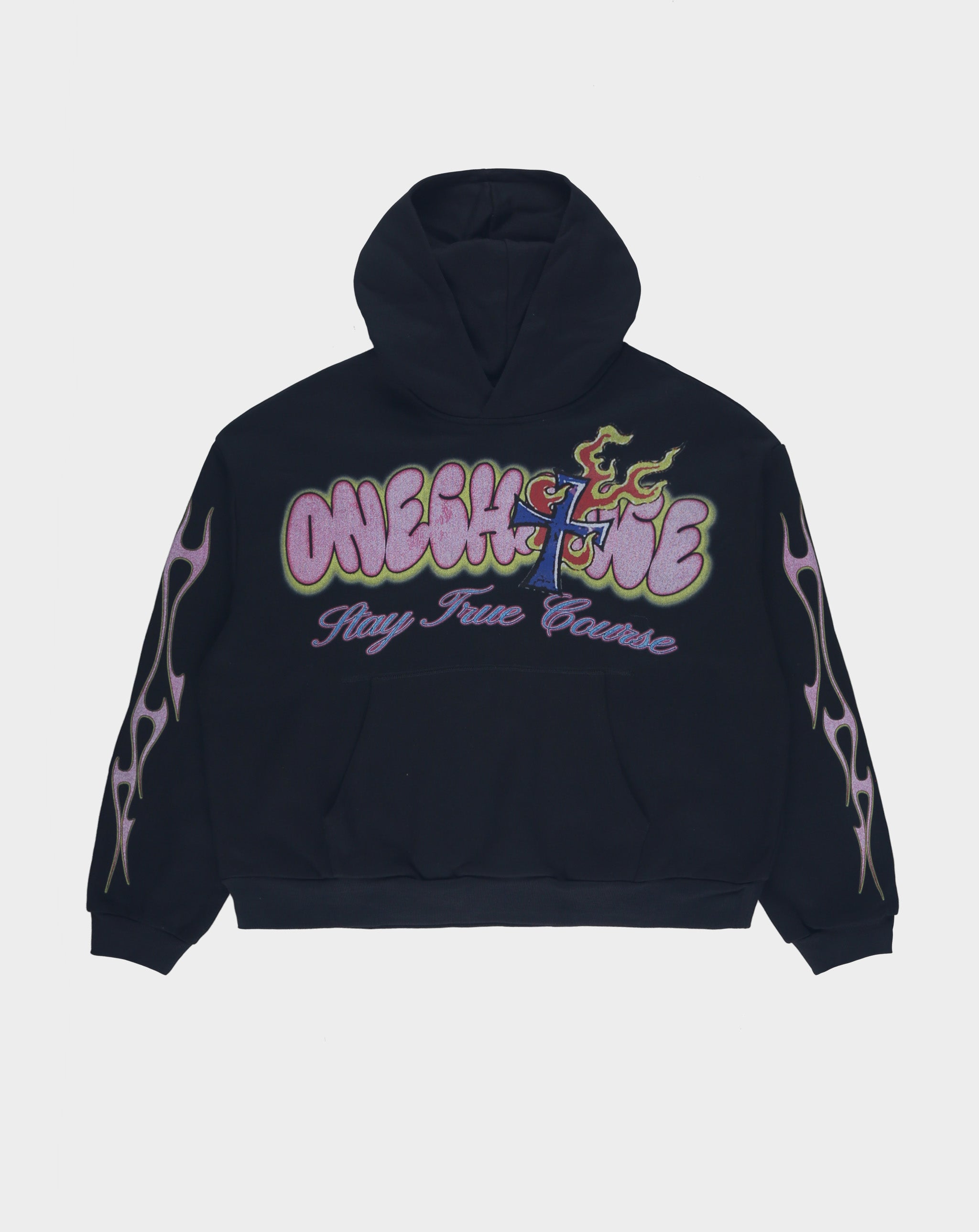 One Chance Stay True Course Hoodie. Underground Apparel. Rule of Next Streetwear.