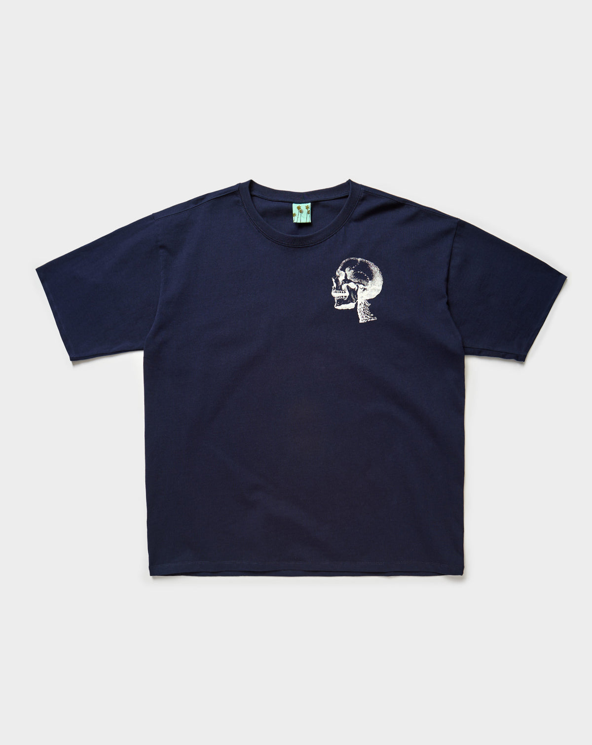 TRUCE Skeleton T-Shirt in Navy