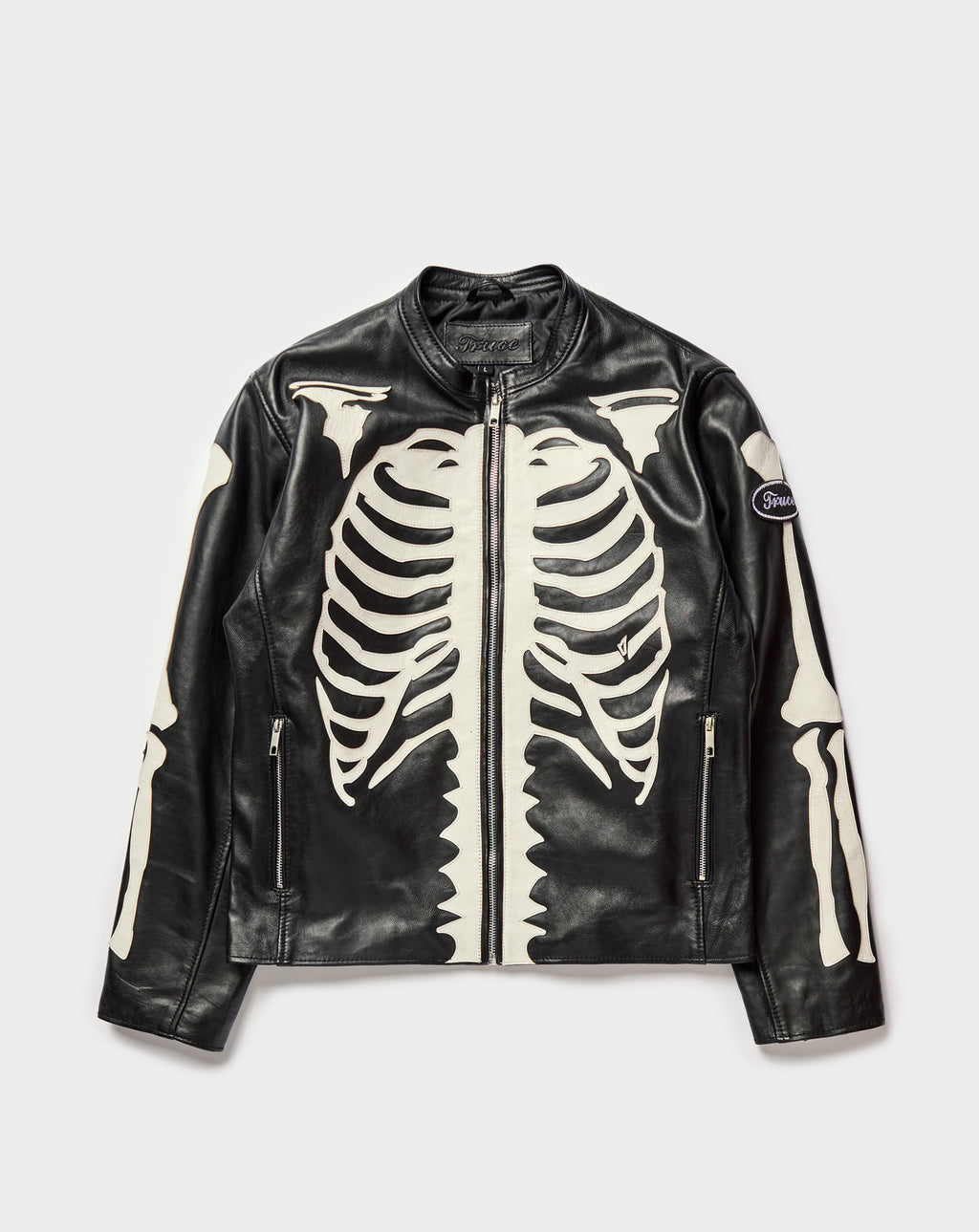 Skeleton Leather Jacket