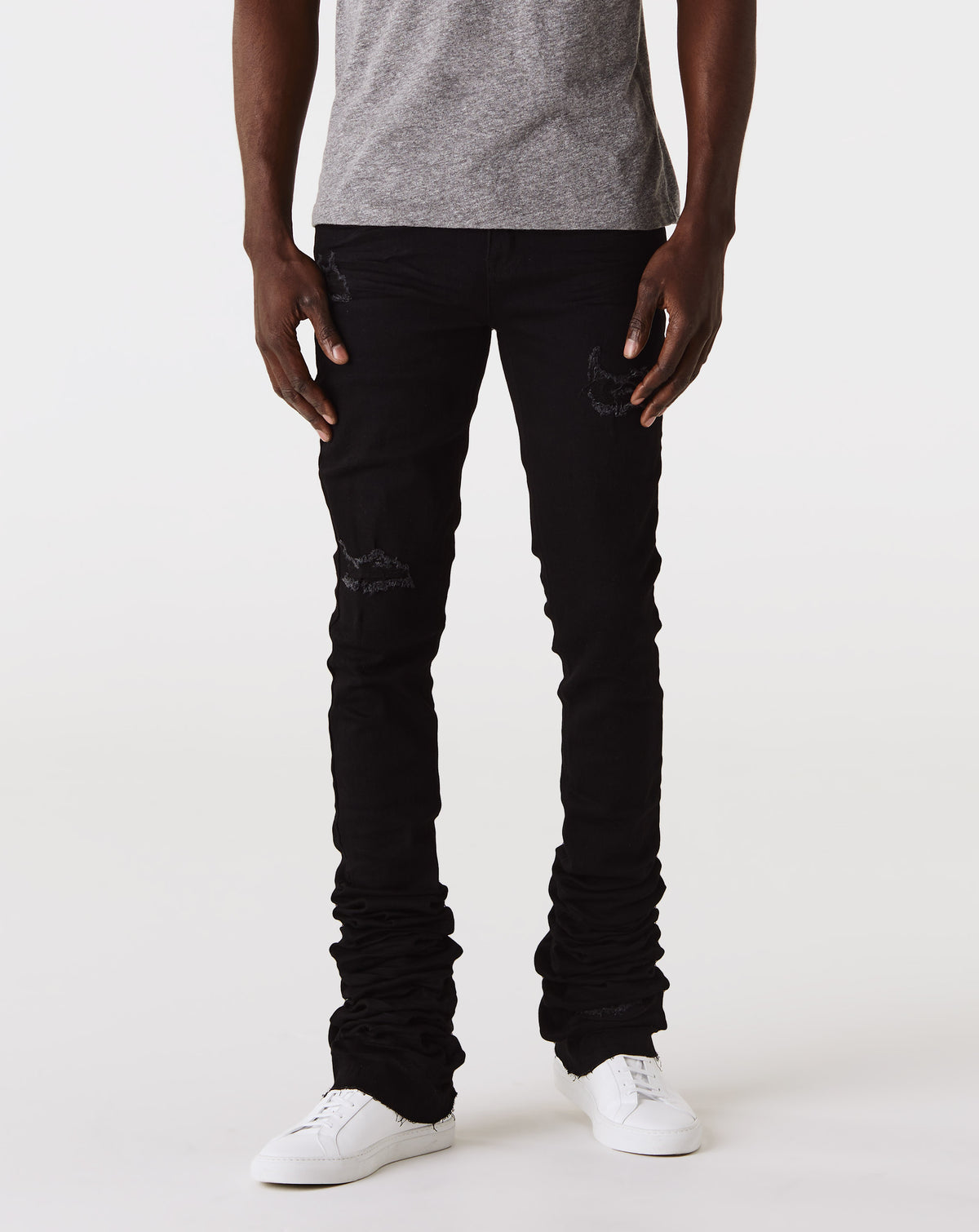 Si Tu Veux Denim Alix Super-Stacked Jeans - Rule of Next Apparel