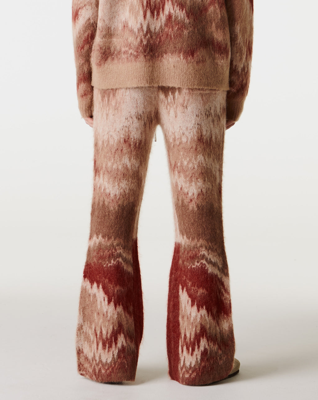 Si Tu Veux Denim Signature Mohair Flare Joggers - Rule of Next Apparel